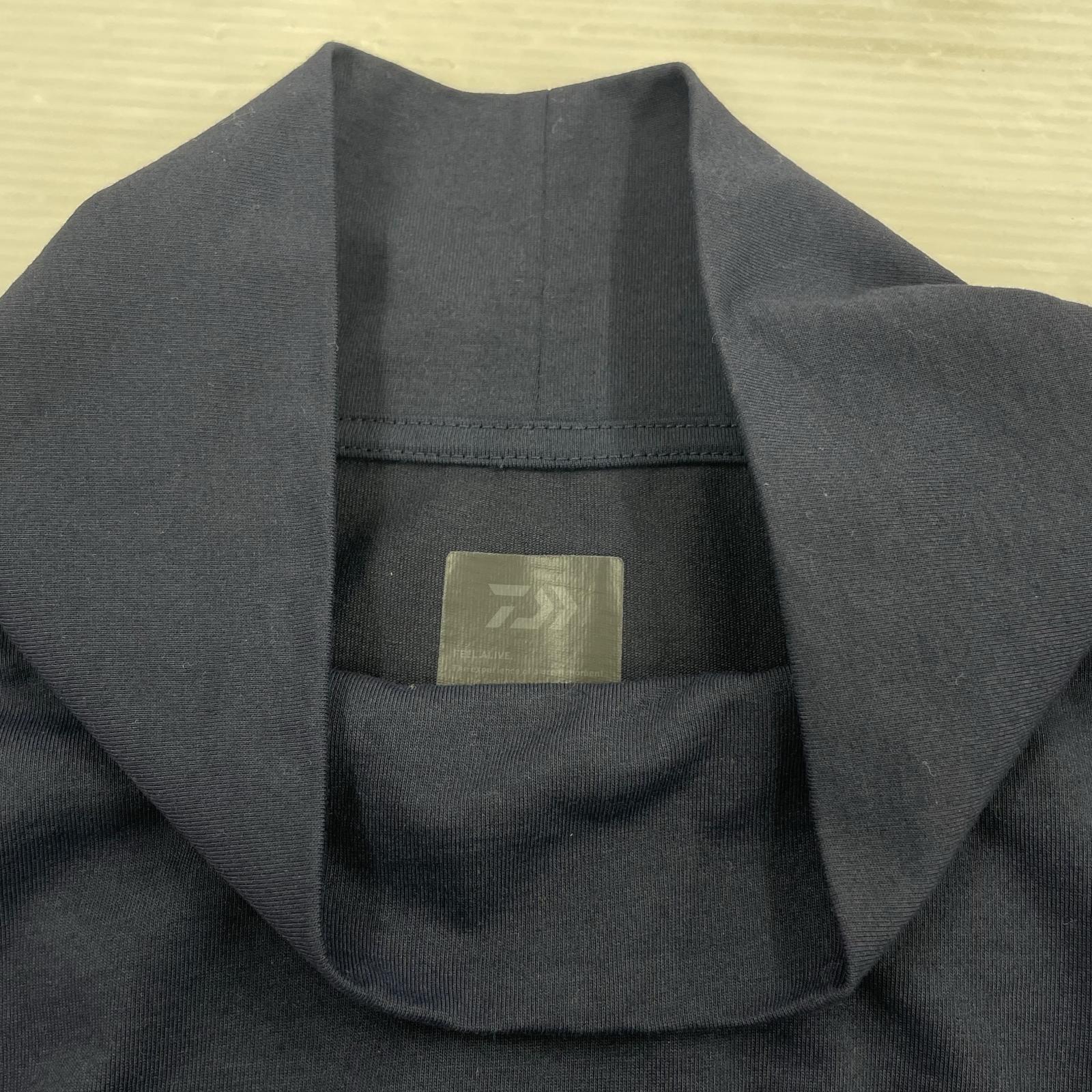長袖Ｔシャツ TECH TURTLE NECK TEE L/S ネイビー　S S ネイビー