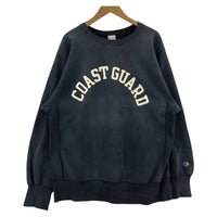 スウェット 90s COAST GUARD 紺 (XL) ブルー