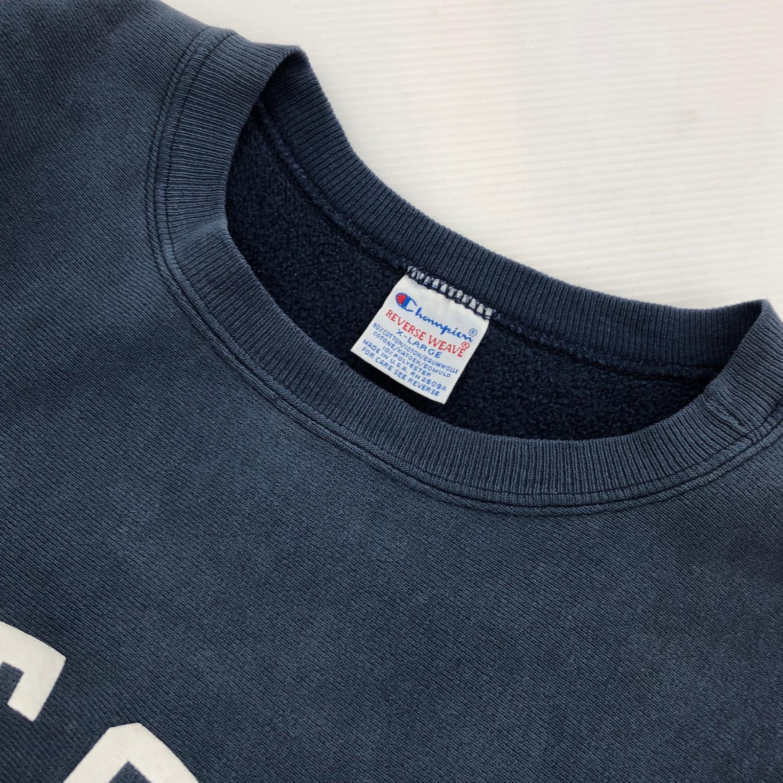 スウェット 90s COAST GUARD 紺 (XL) ブルー