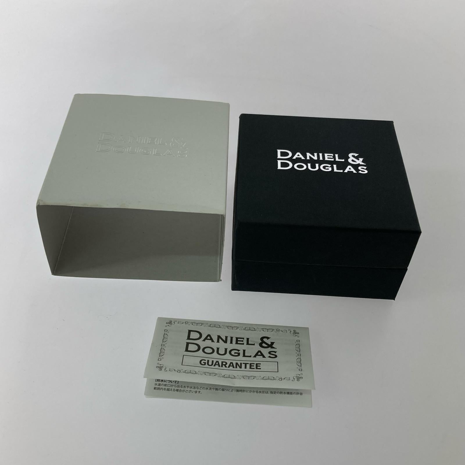 腕時計 DANIEL＆DOUGLAS スケルトン 自動巻き 腕時計　DD8806 シルバー