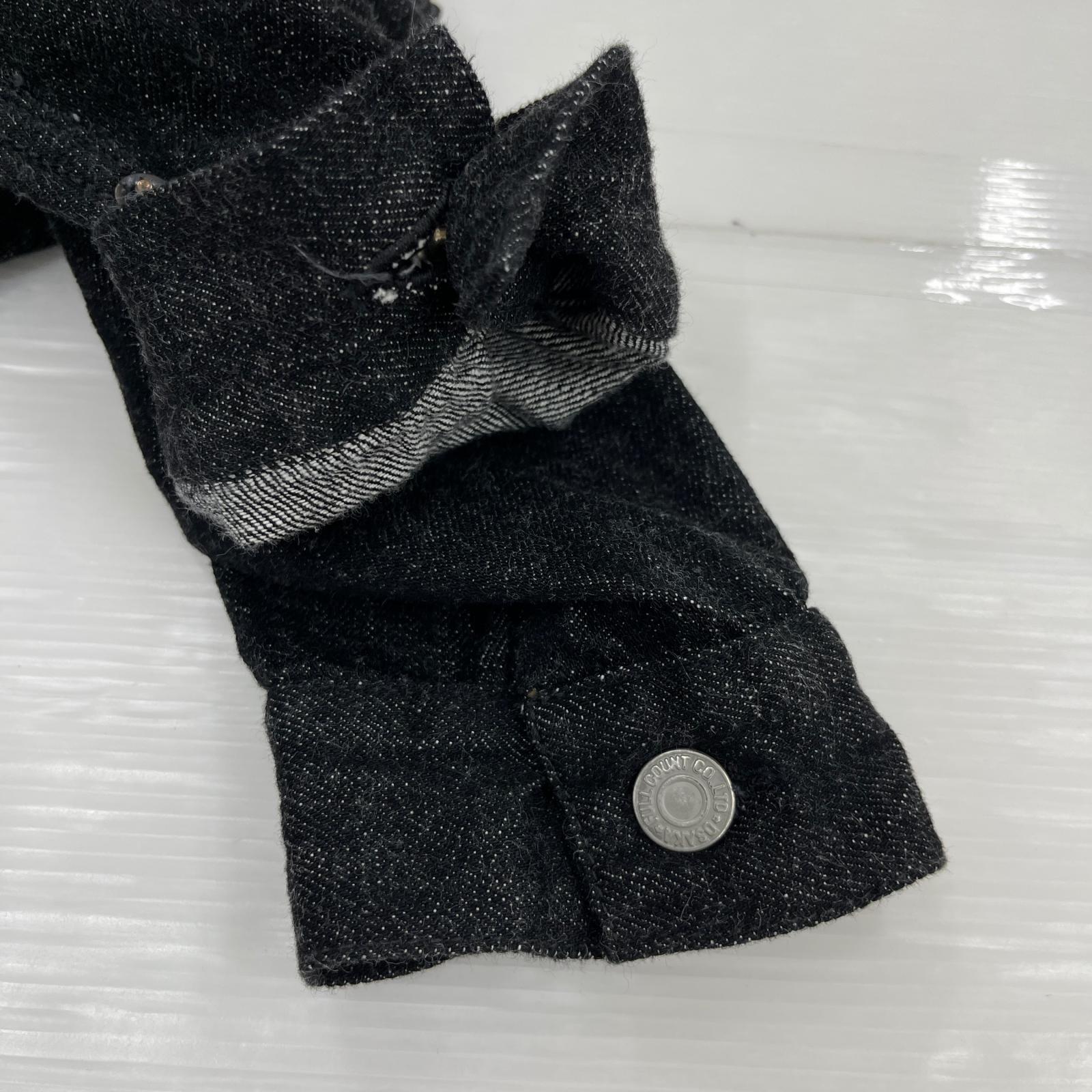 デニムジャケット 1st/Type1 Denim Jacket Super Smooth 46 ブラック