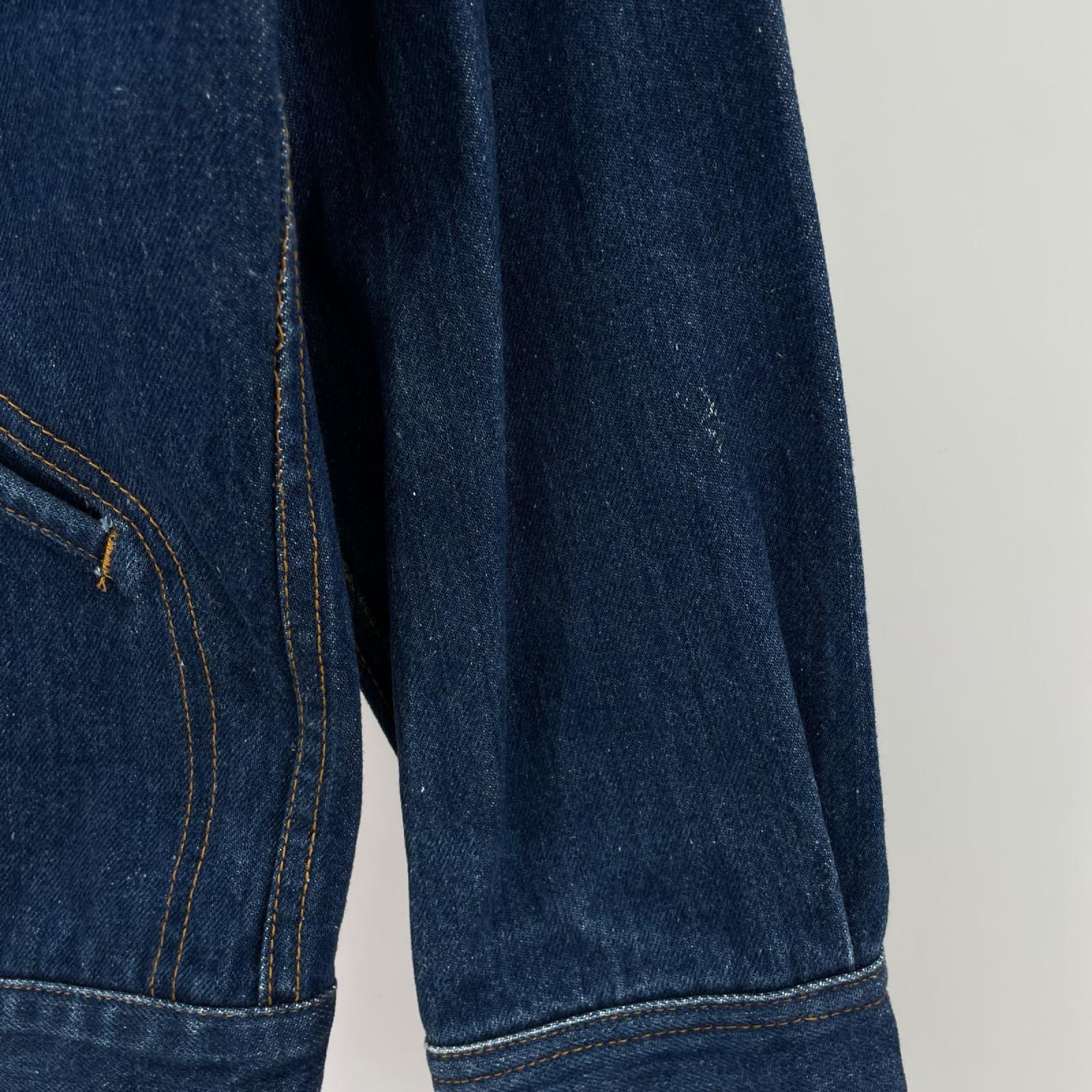 デニムジャケット 70s MODOC 4P ｲﾝﾃﾞｨｺﾞ (L) L ネイビー