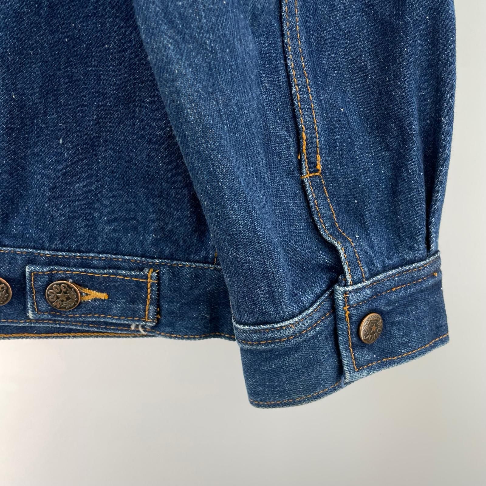 デニムジャケット 70s MODOC 4P ｲﾝﾃﾞｨｺﾞ (L) L ネイビー