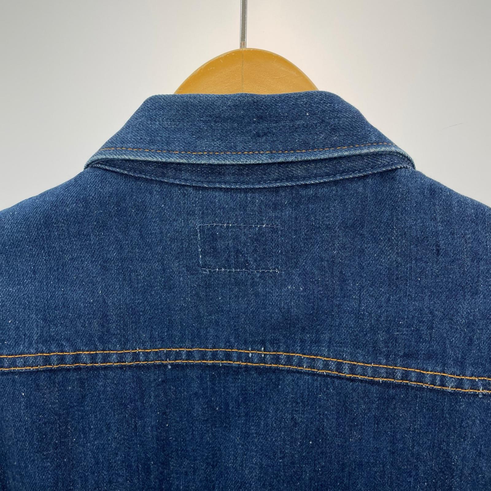 デニムジャケット 70s MODOC 4P ｲﾝﾃﾞｨｺﾞ (L) L ネイビー