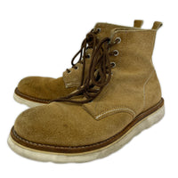 ブーツ LABORER SHOES スエード (8) ブラウン