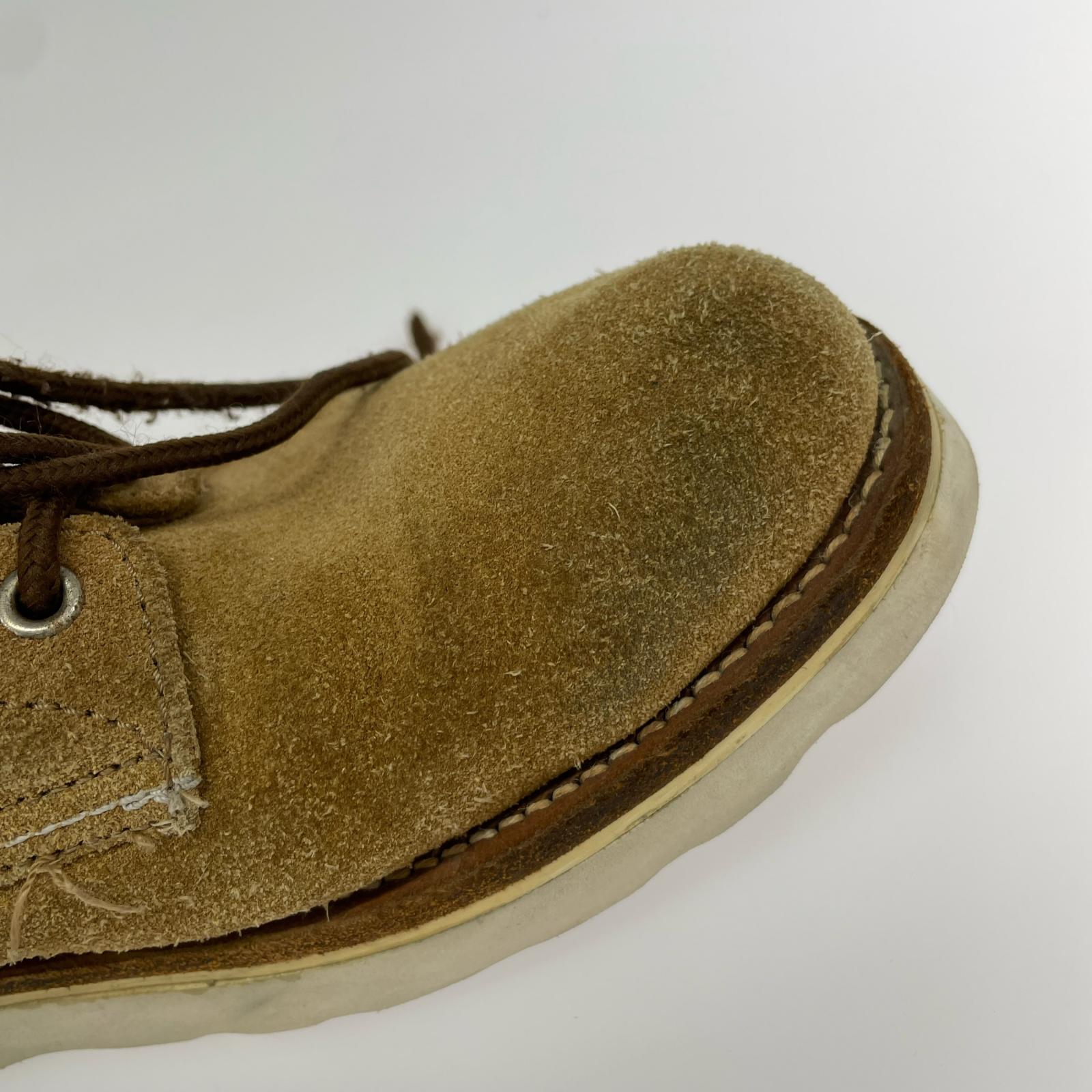 ブーツ LABORER SHOES スエード (8) ブラウン
