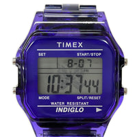 腕時計 BEAMS BOY TIMEX Classic Digital Purple パープル