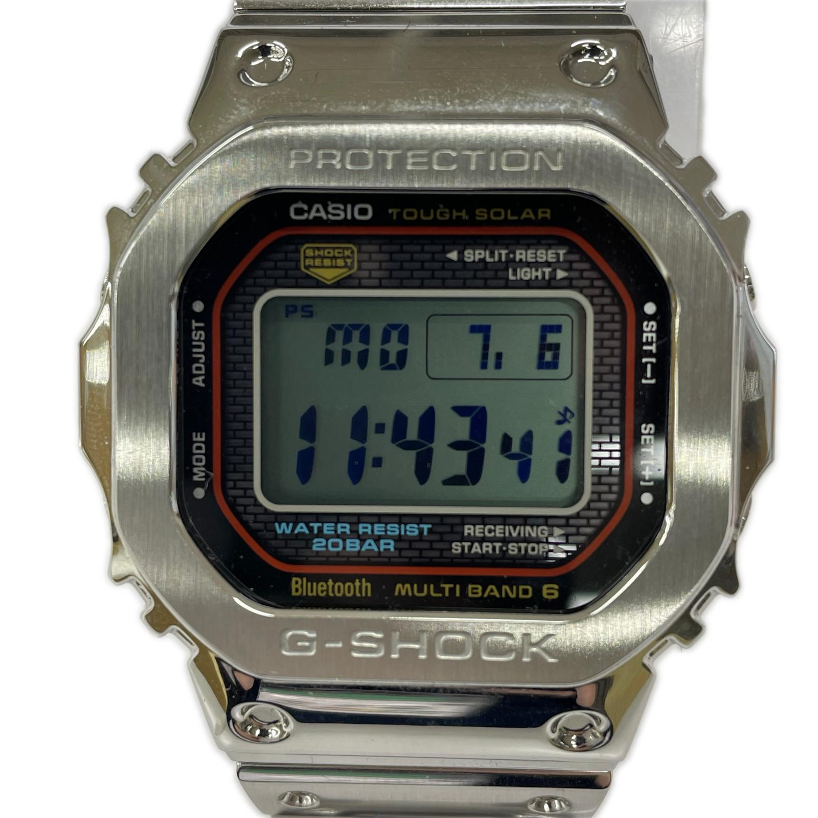 腕時計 CASIO G-SHOCK GMW-B5000 フルメタル 腕時計 タフソーラー ブラック
