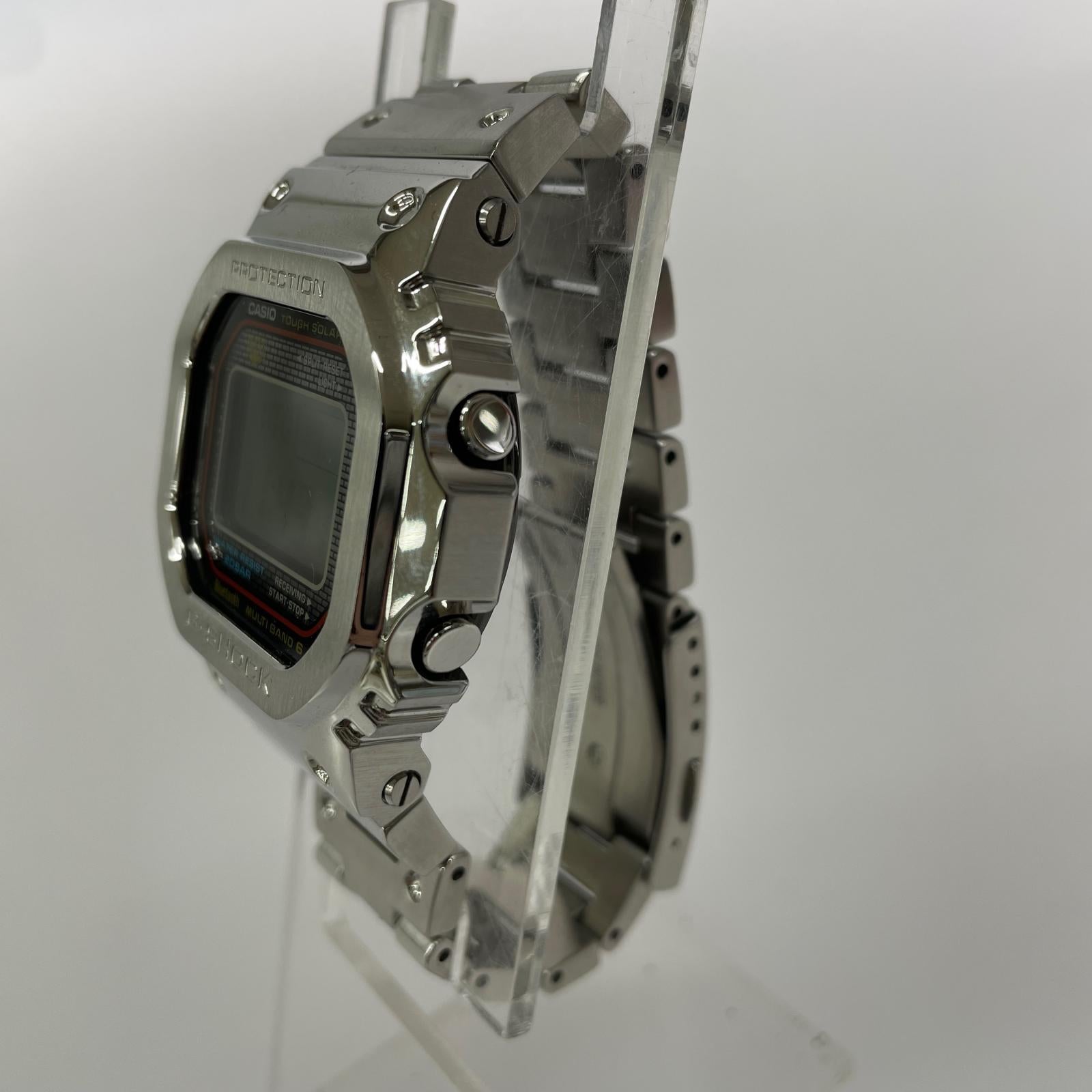 腕時計 CASIO G-SHOCK GMW-B5000 フルメタル 腕時計 タフソーラー ブラック