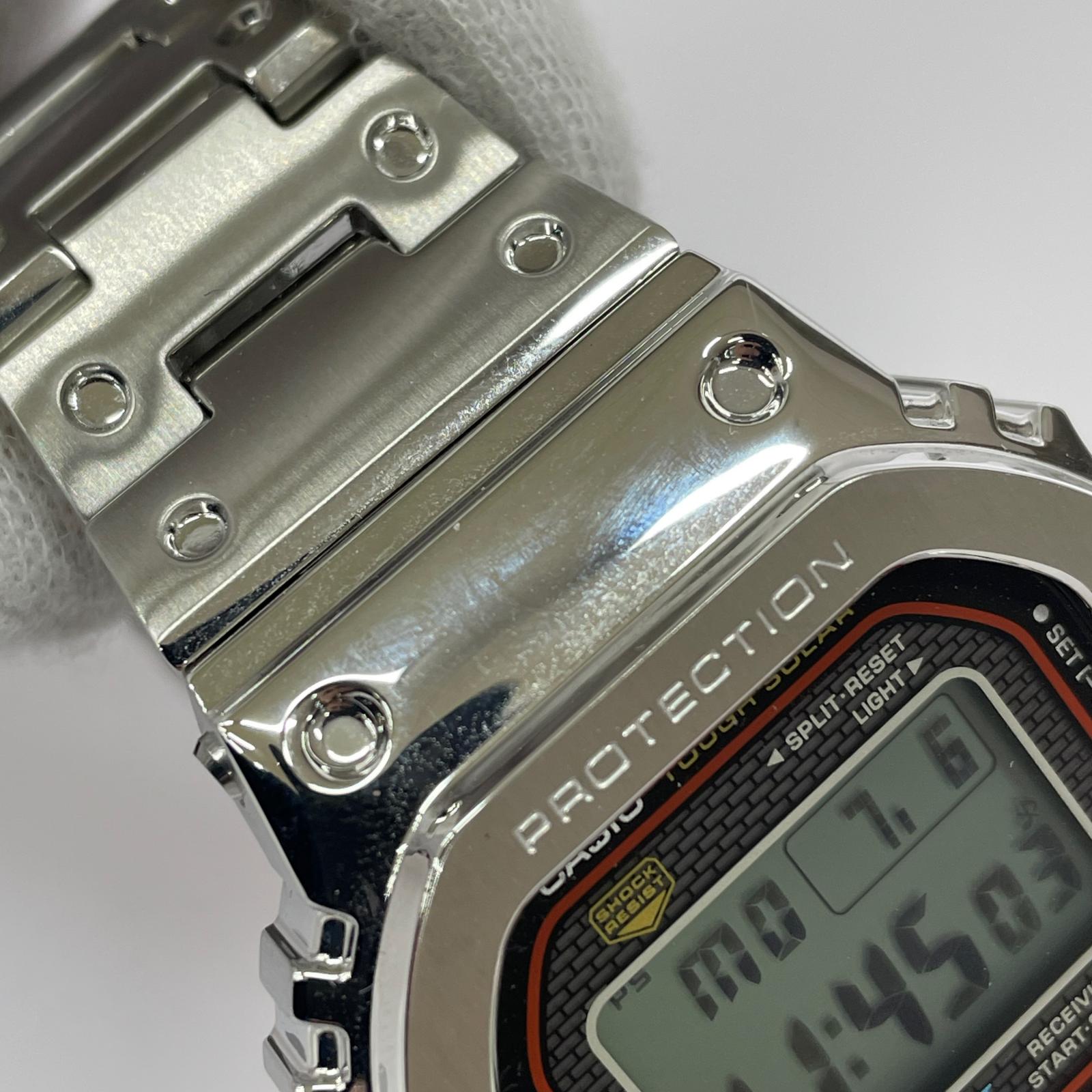 腕時計 CASIO G-SHOCK GMW-B5000 フルメタル 腕時計 タフソーラー ブラック