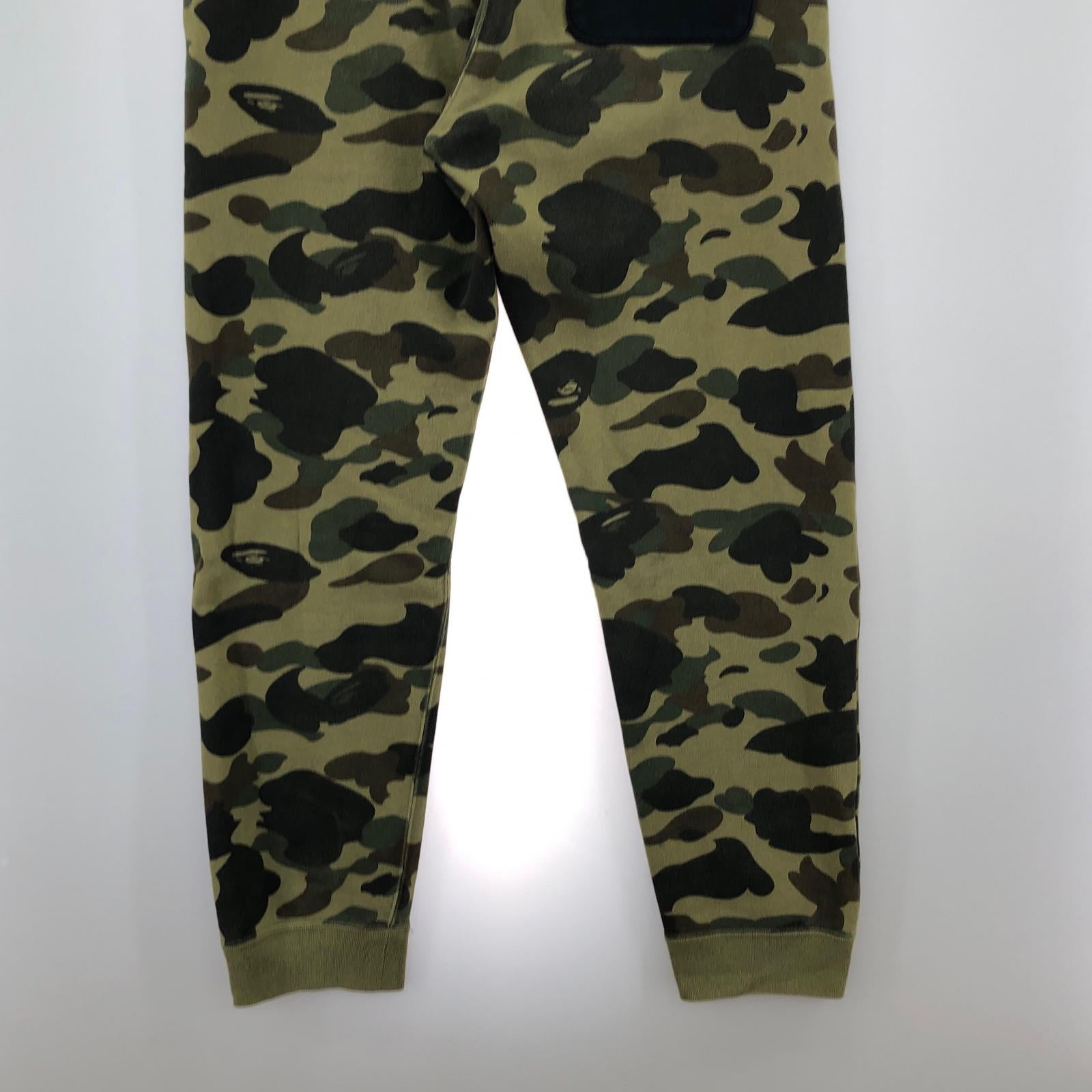 パンツ 1st camo green スウェットパンツ M