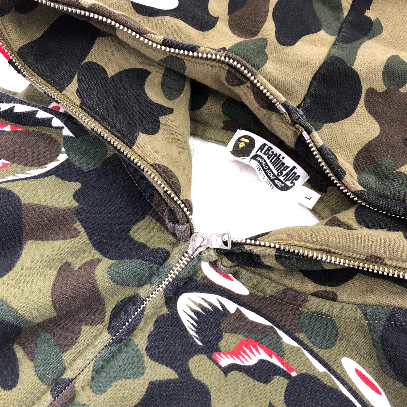 パーカー 1st camo SHARK RELAXED FIT FULL ZIP L