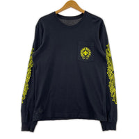 長袖Ｔシャツ Neon Back Print 黒 (M) M ブラック
