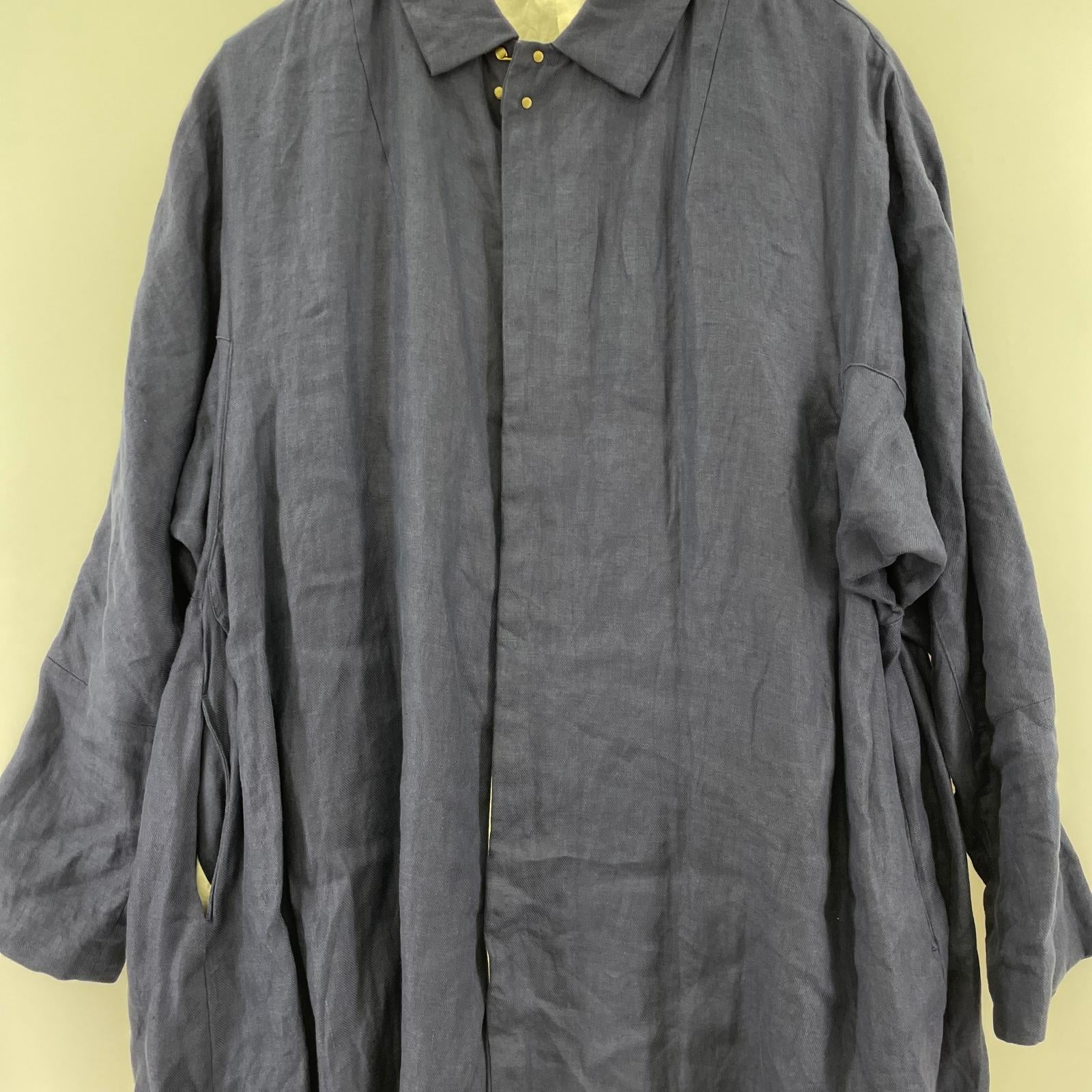 その他アウター stand-fall-collar coat ネイビー 2 ネイビー
