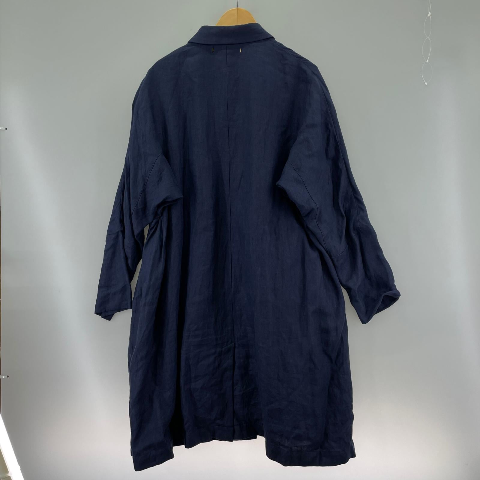 その他アウター stand-fall-collar coat ネイビー 2 ネイビー