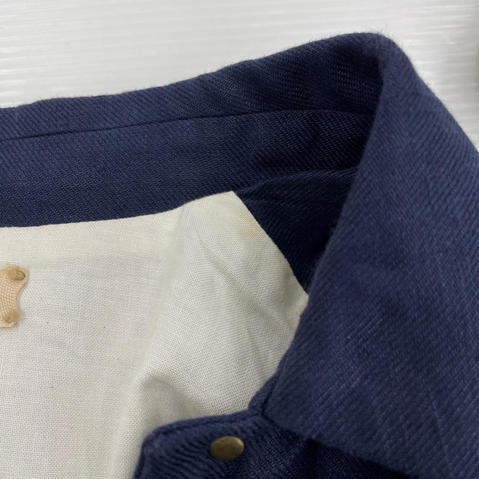 その他アウター stand-fall-collar coat ネイビー 2 ネイビー