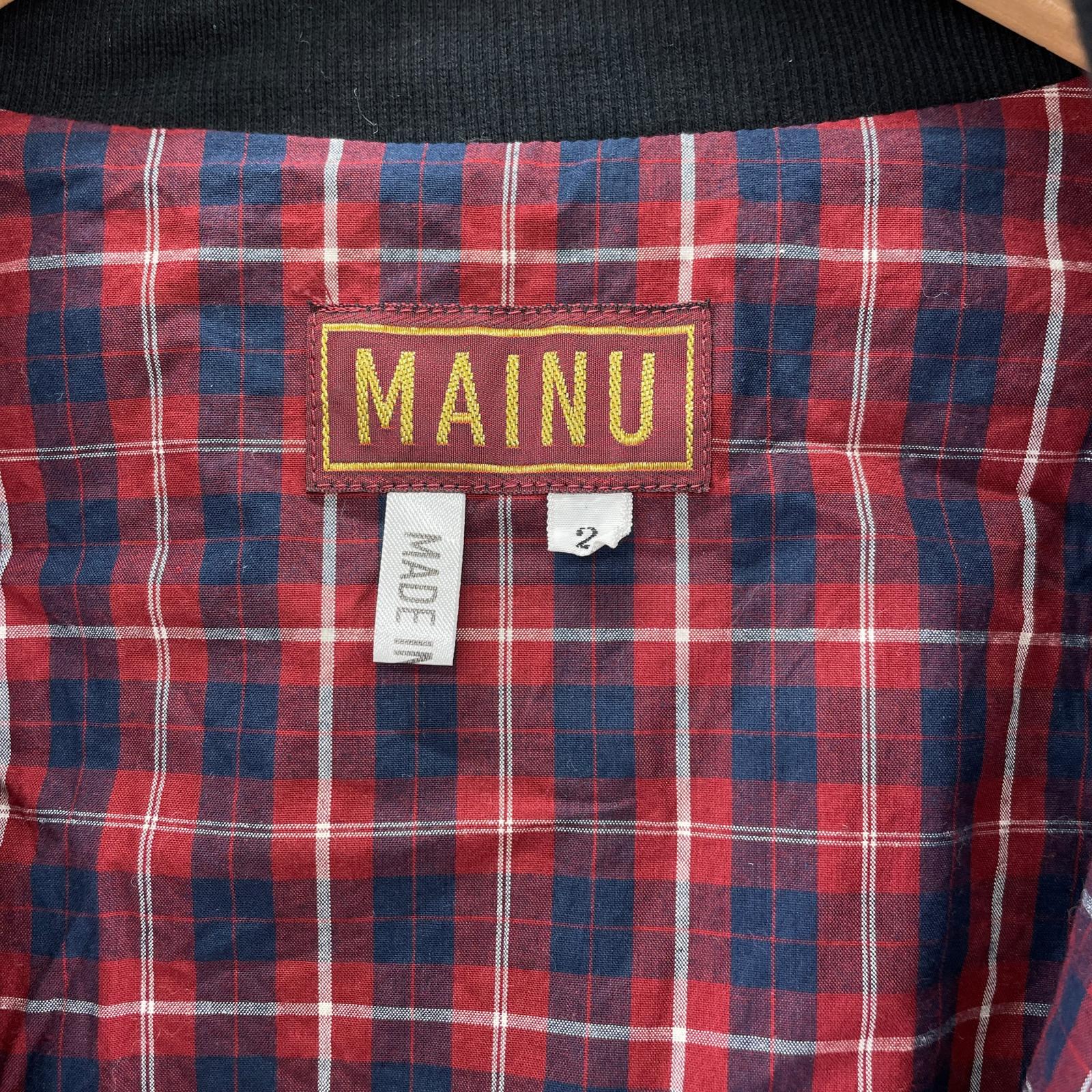 ジャケット MAINU Linen Emergency G-9 Blouson 2 ブラック