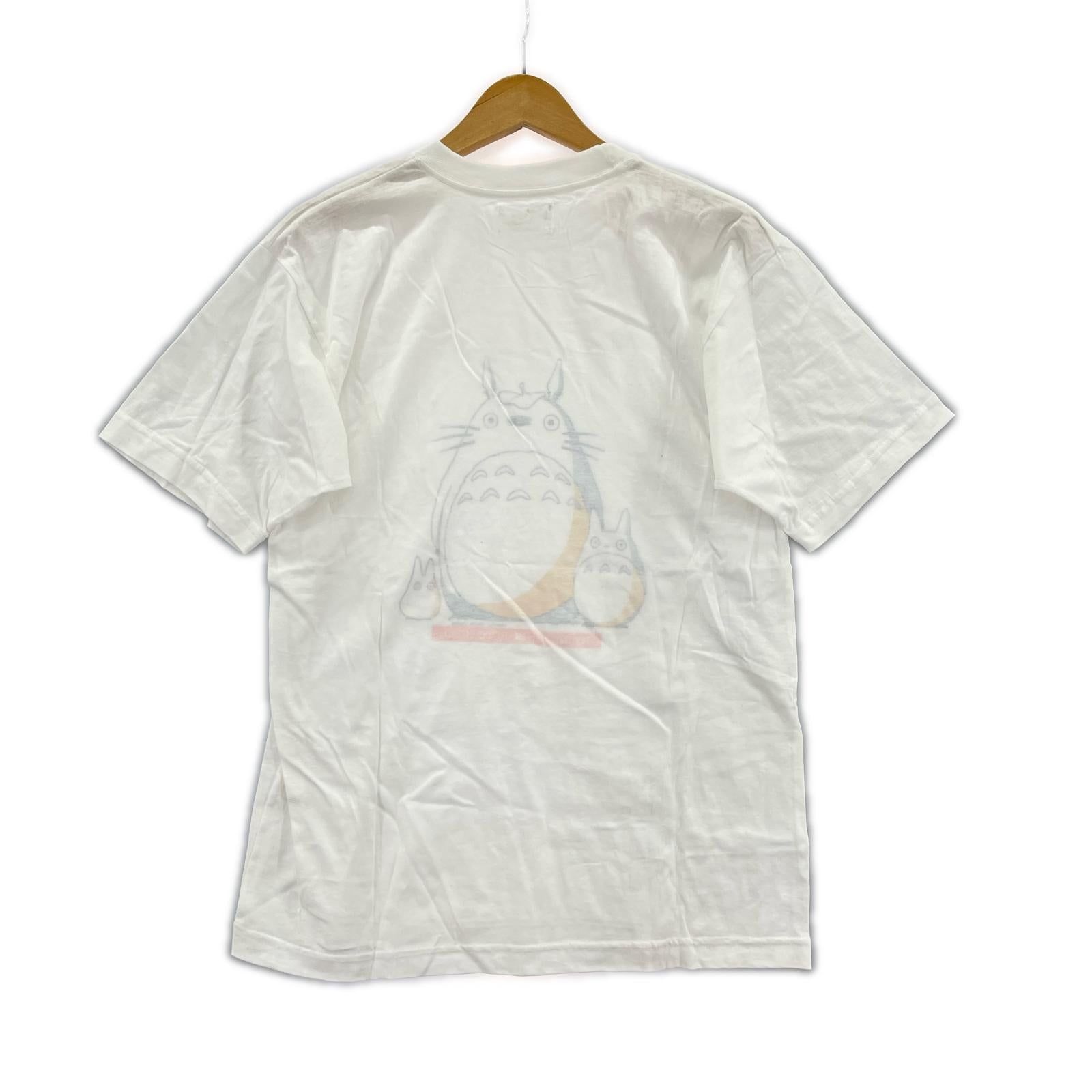 半袖Ｔシャツ 90ｓジブリがいっぱいcollection となりのトトロ ホワイト