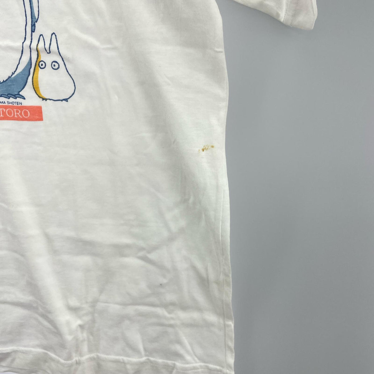 半袖Ｔシャツ 90ｓジブリがいっぱいcollection となりのトトロ ホワイト
