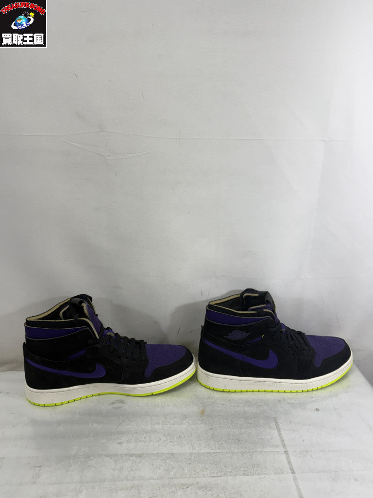 スニーカー WMNS AIR JORDAN 1 HIGH ZOOM/PLUM PURPLE