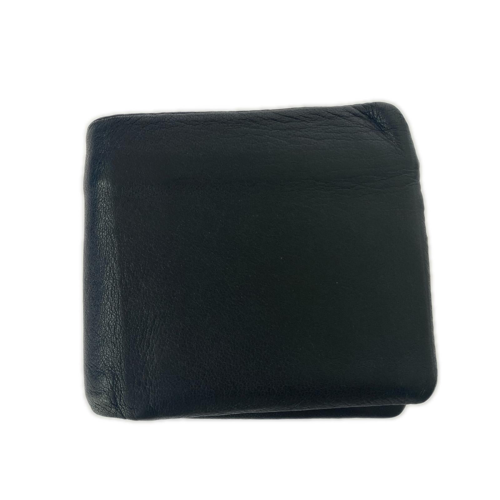 コインケース ED ROBERT JUDSON frame trifold wallet ブラック