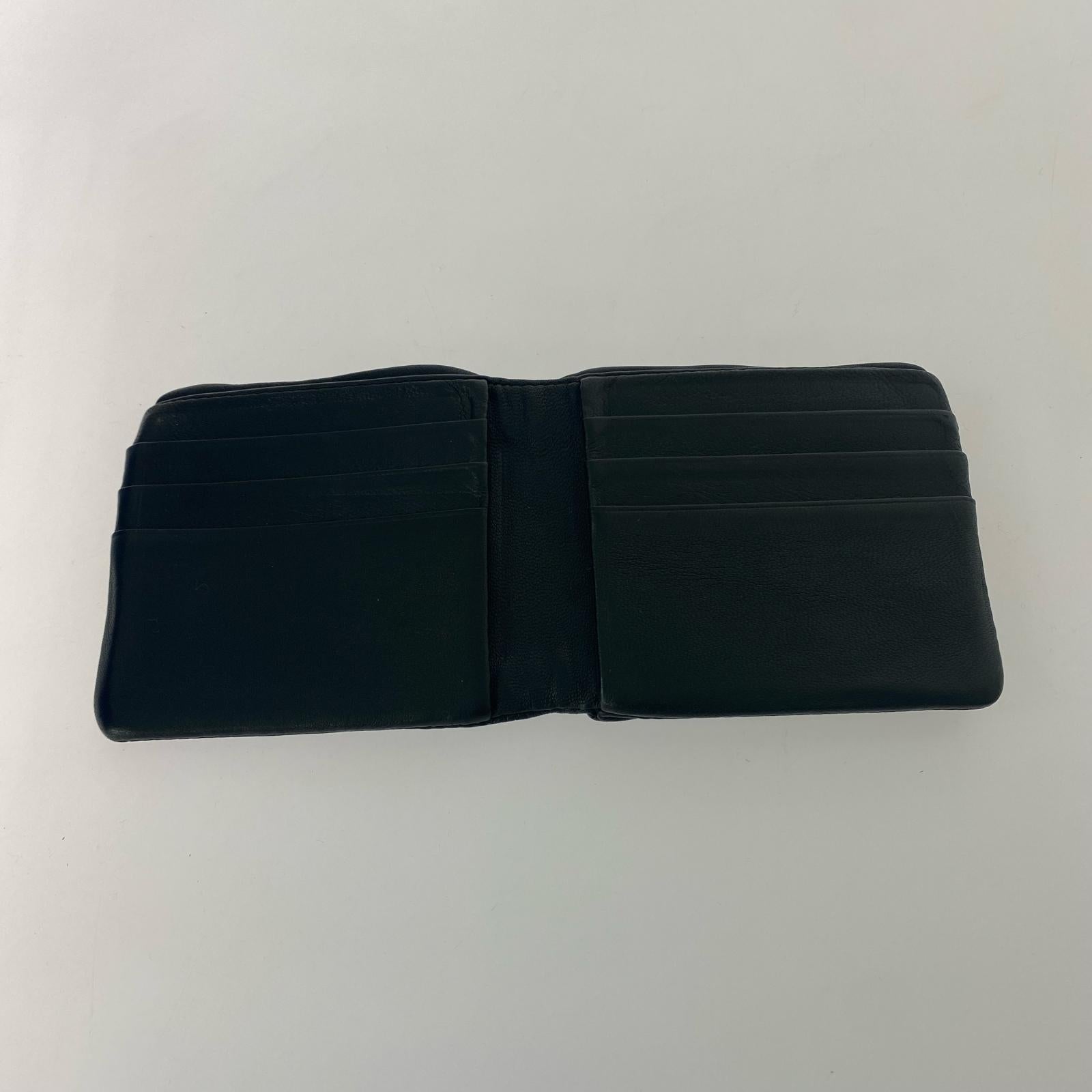 コインケース ED ROBERT JUDSON frame trifold wallet ブラック