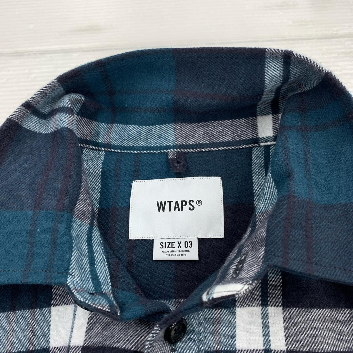 長袖シャツ WCPO 01/LS/COTTON.FLANNEL 241TQDT-SHM03 3