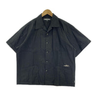 半袖シャツ 24SS GUAYABERA/C-SHIRT 241AQNH-SHM07 (L) L ブラック