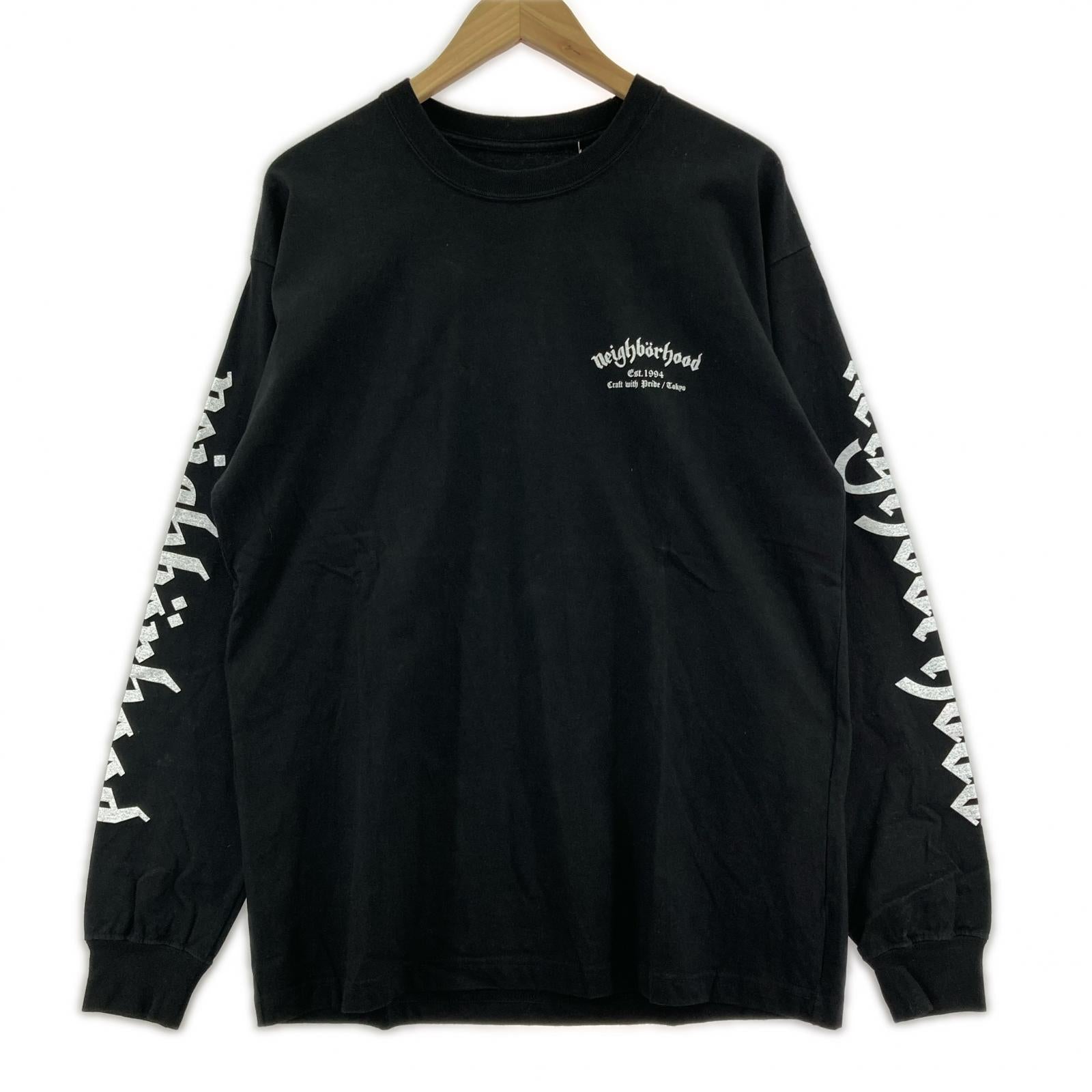 長袖Ｔシャツ NHMH-2/C-TEE.LS 202PCMHN-LT02S (M) ブラック M ブラック