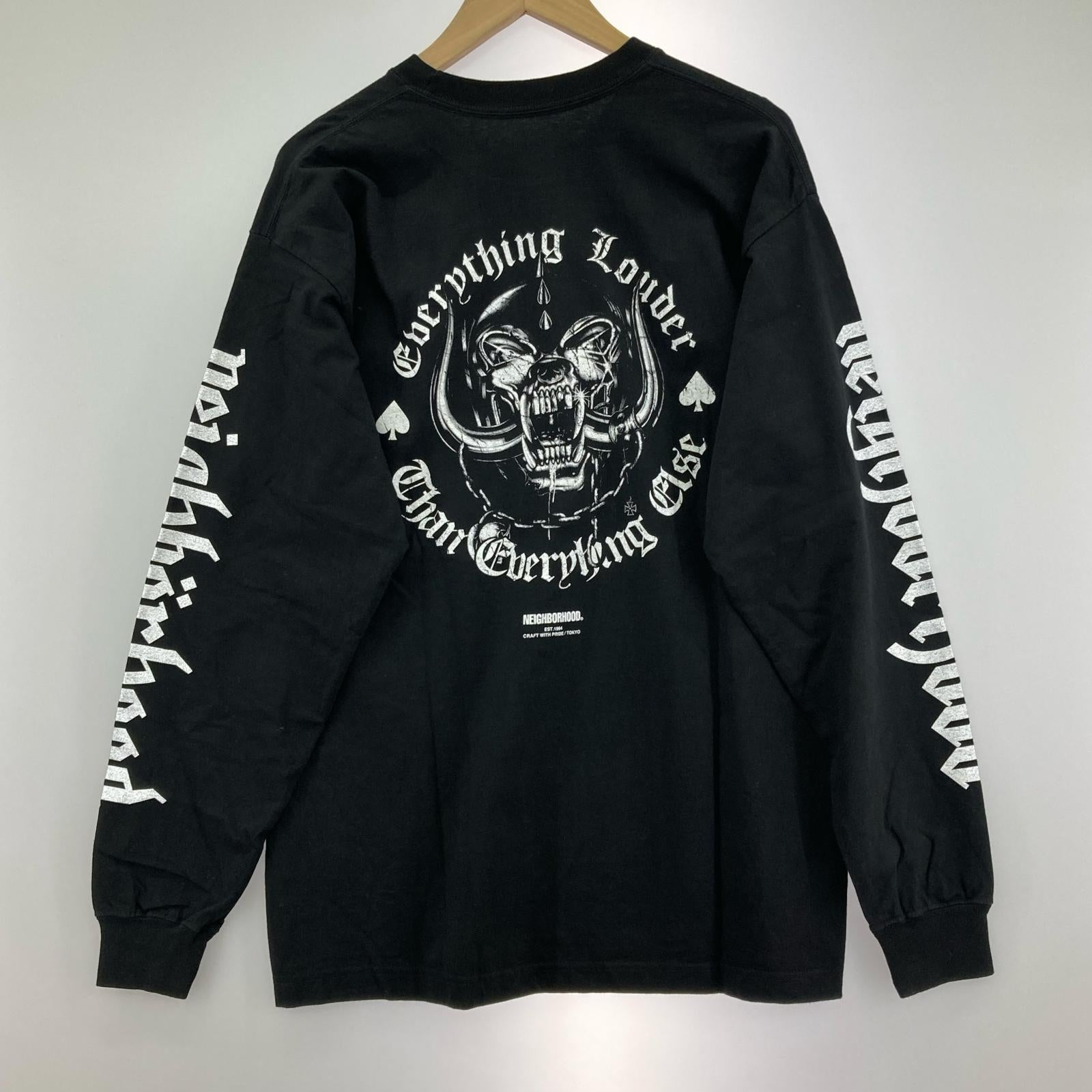 長袖Ｔシャツ NHMH-2/C-TEE.LS 202PCMHN-LT02S (M) ブラック M ブラック