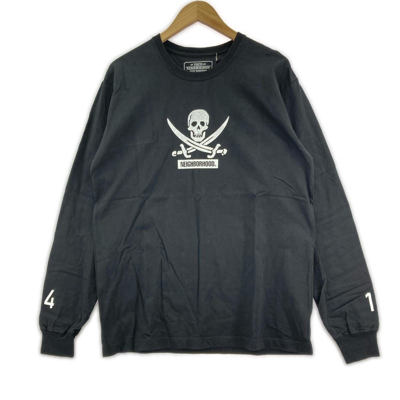 長袖Ｔシャツ FILTH AND FURY/C-TEE.LS 182PCNH-LT10 (M) M ブラック