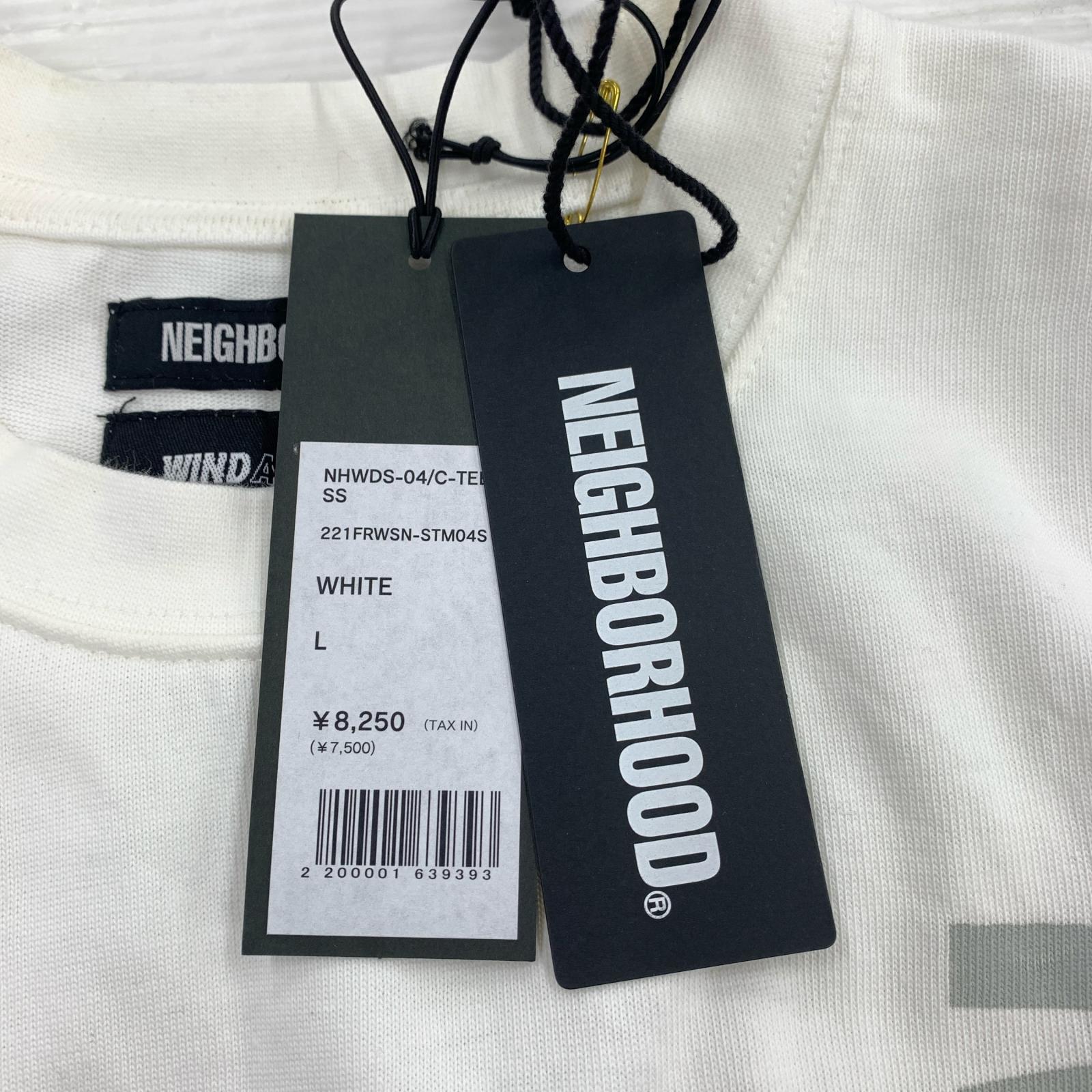 半袖Ｔシャツ NHWDS-04/C-TEE-SS 221FRWSH-STM04S (L) 白 L ホワイト