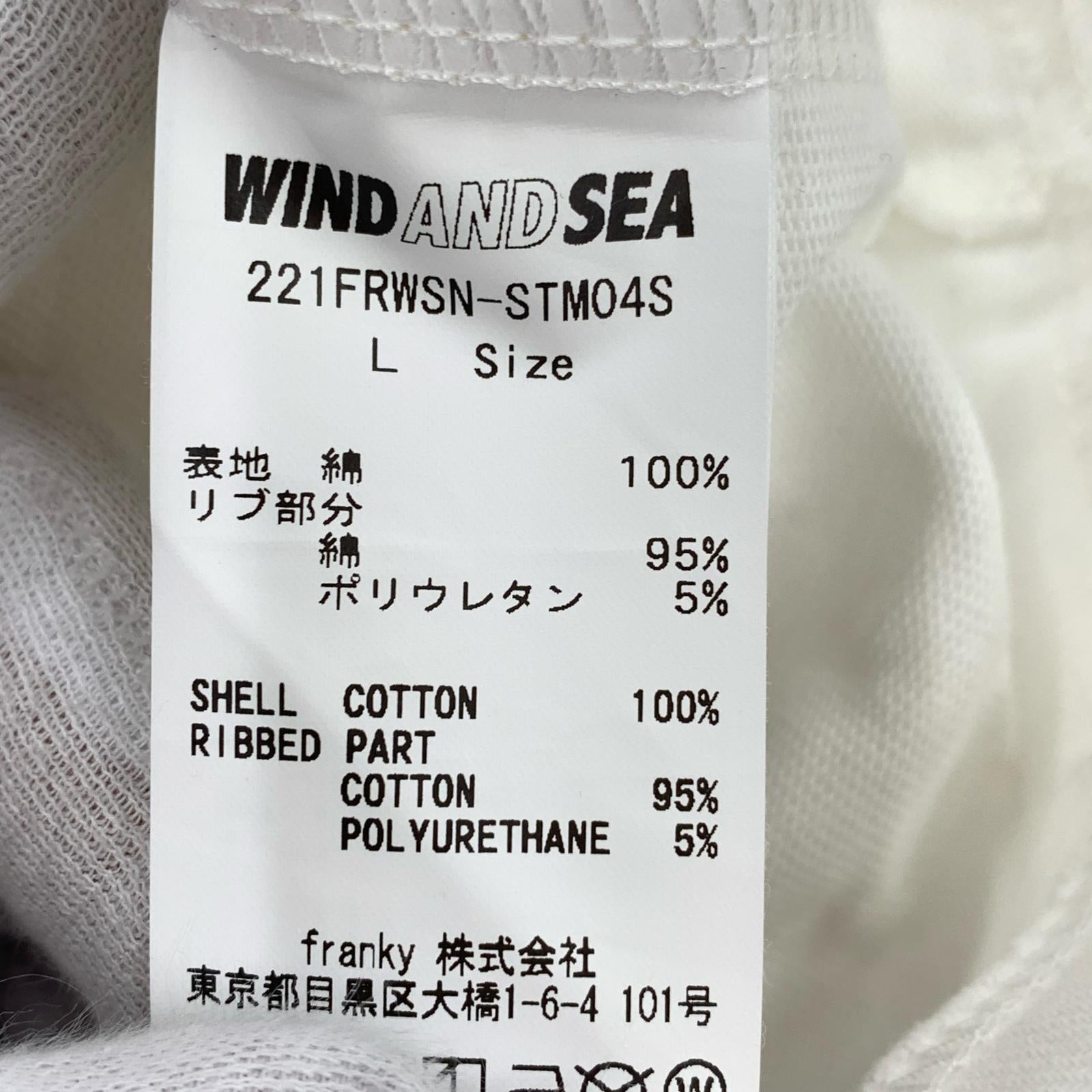 半袖Ｔシャツ NHWDS-04/C-TEE-SS 221FRWSH-STM04S (L) 白 L ホワイト