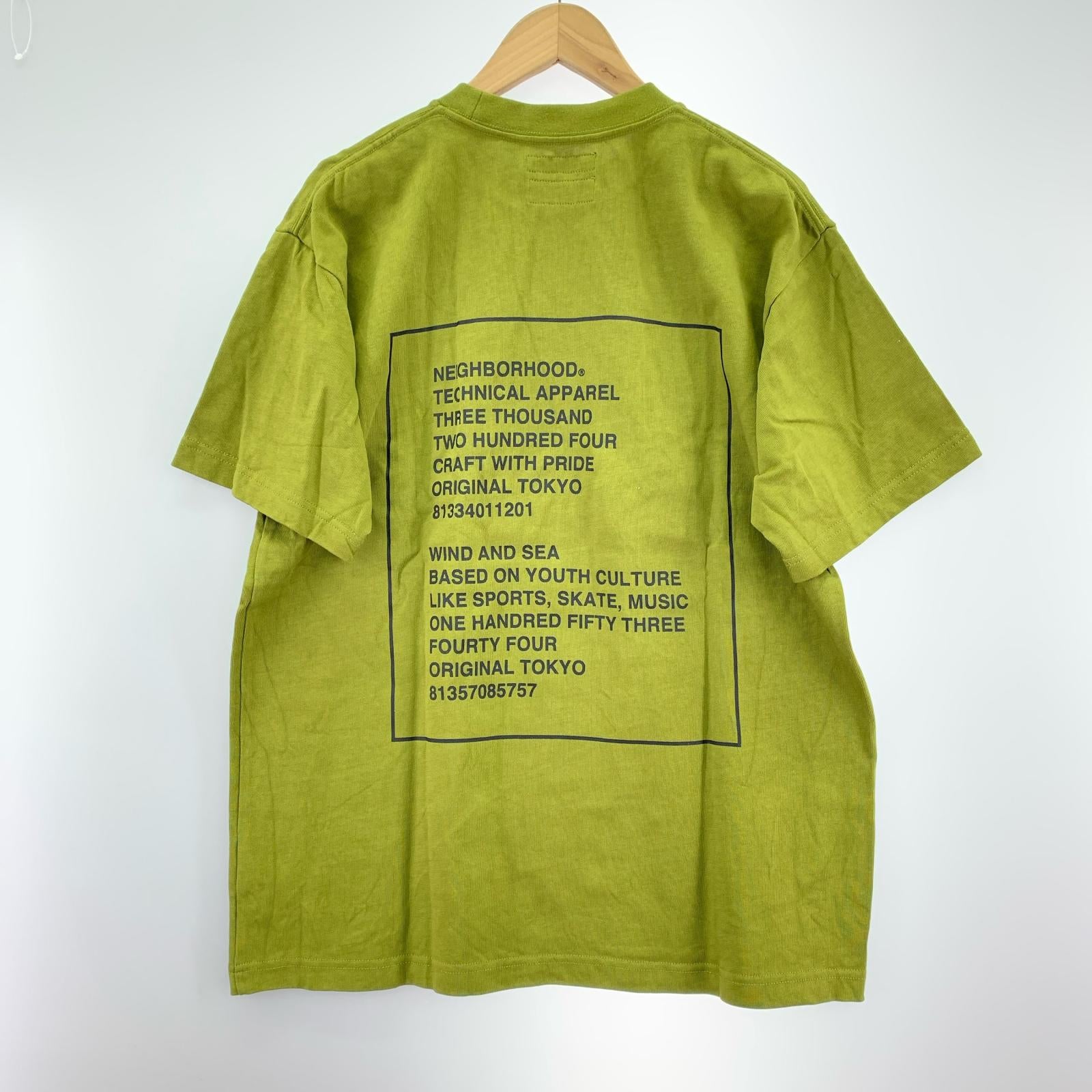 半袖Ｔシャツ NHWDS-04/C-TEE-SS 221FRWSN-STM01S オリーブ L