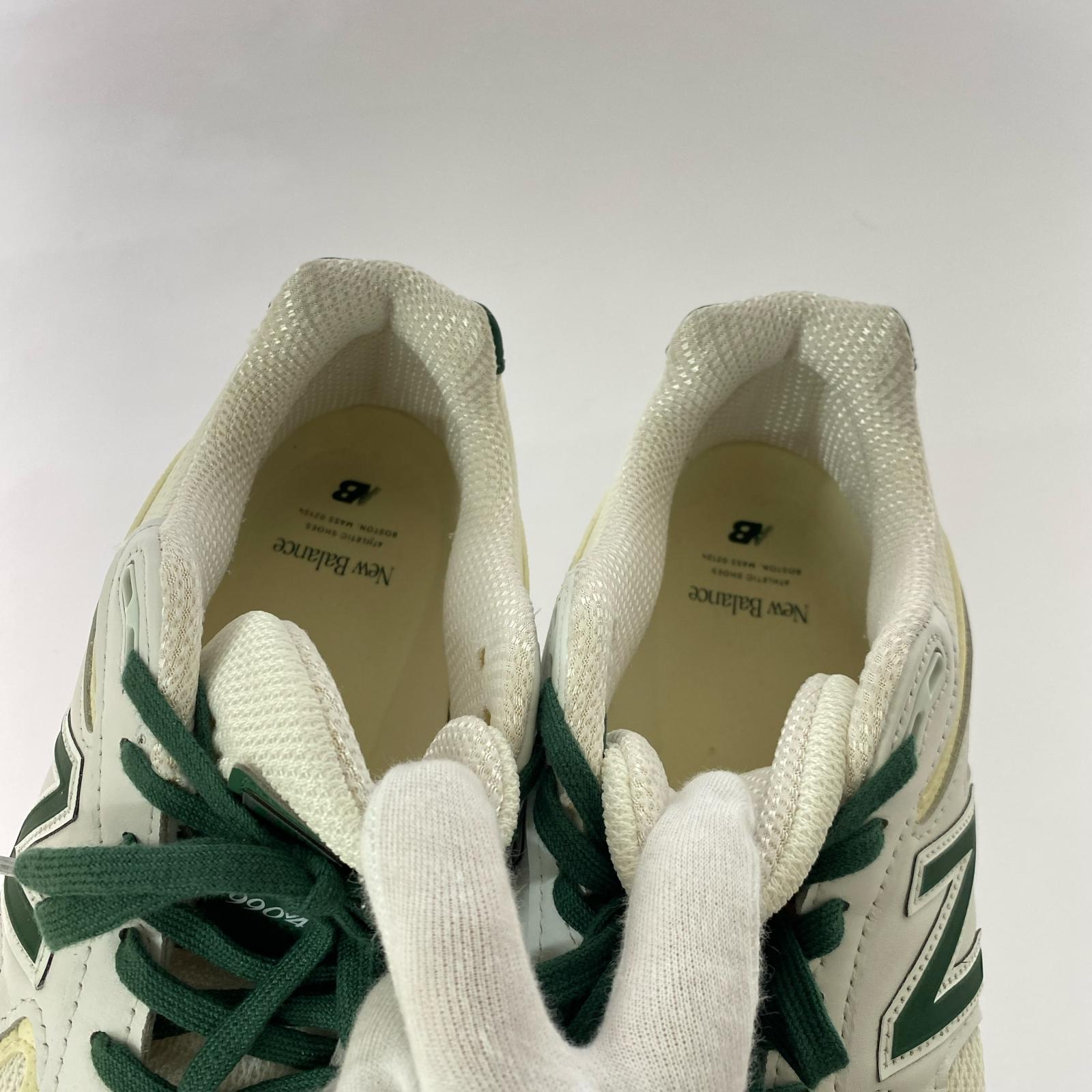 スニーカー 白×緑/U990TC4/28cm 28cm (US10 UK9 1/2 EU46)