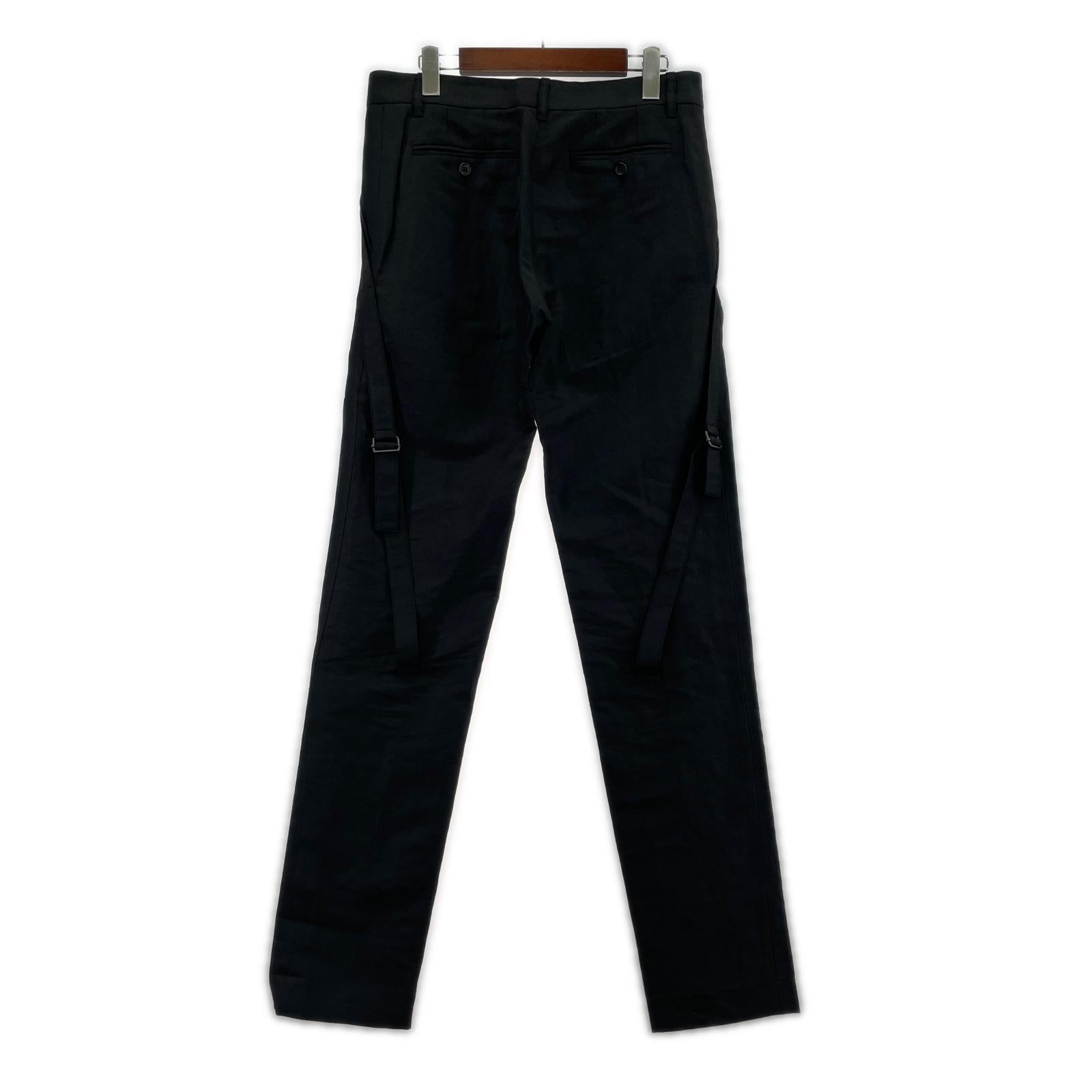 パンツ Ann DEMEULEMEESTER レーヨンパンツ 38 ブラック 38 ブラック