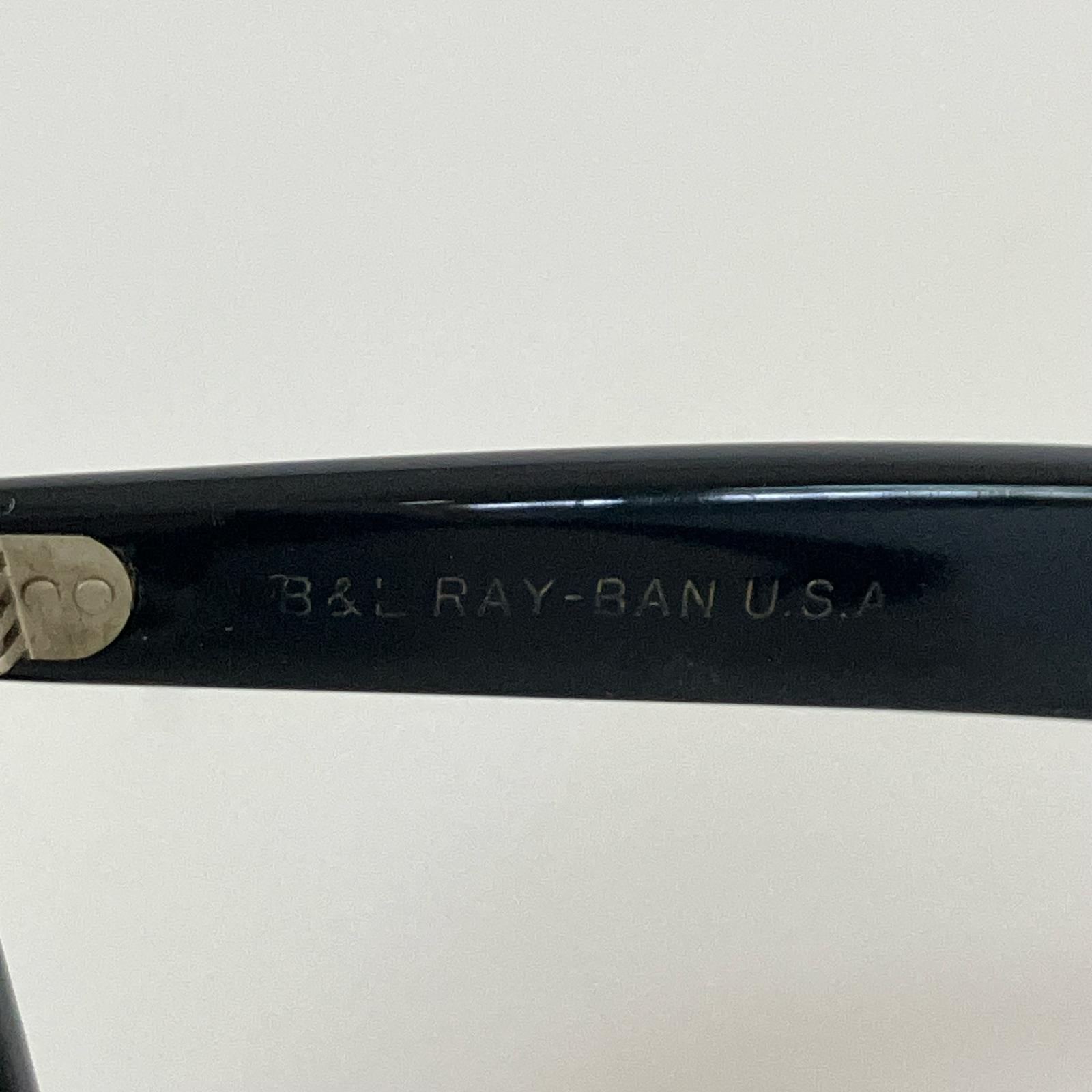 その他アクセサリー B＆L社 USA製 WAYFARER ブラック