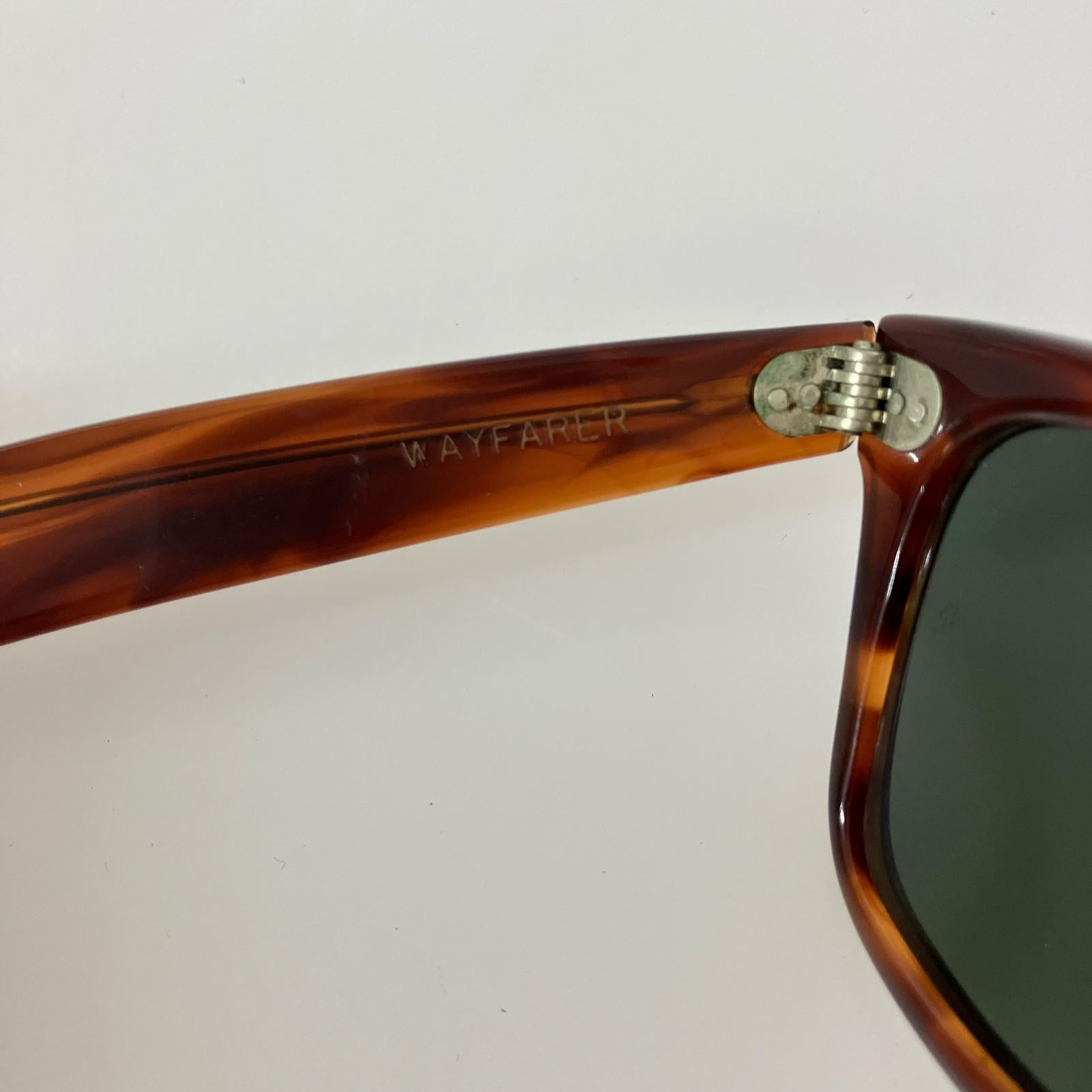 その他アクセサリー B＆L社 USA製 WAYFARER 茶 ブラウン