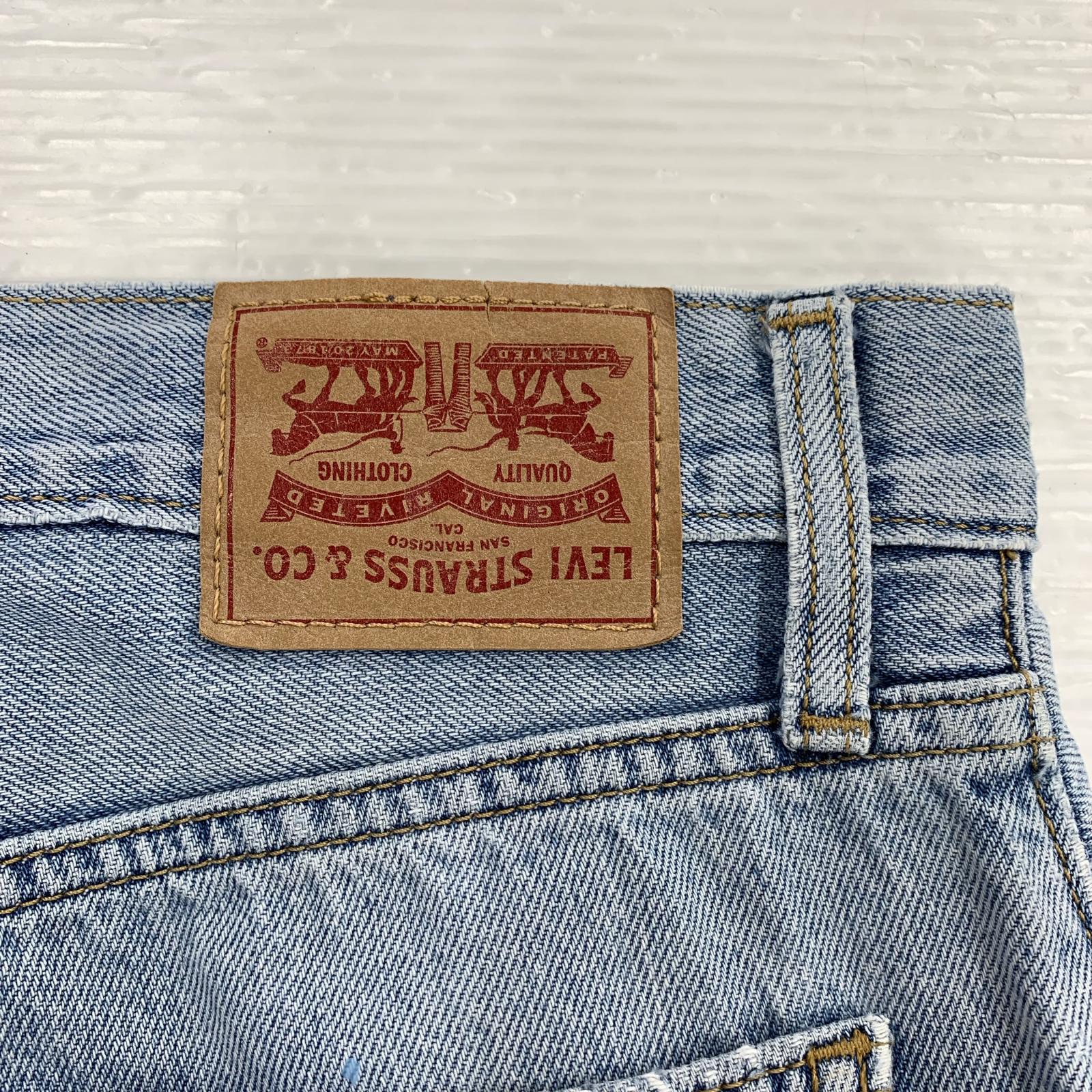 デニムパンツ STRANGERTHINGS NETFLIX（26） 26 ブルー