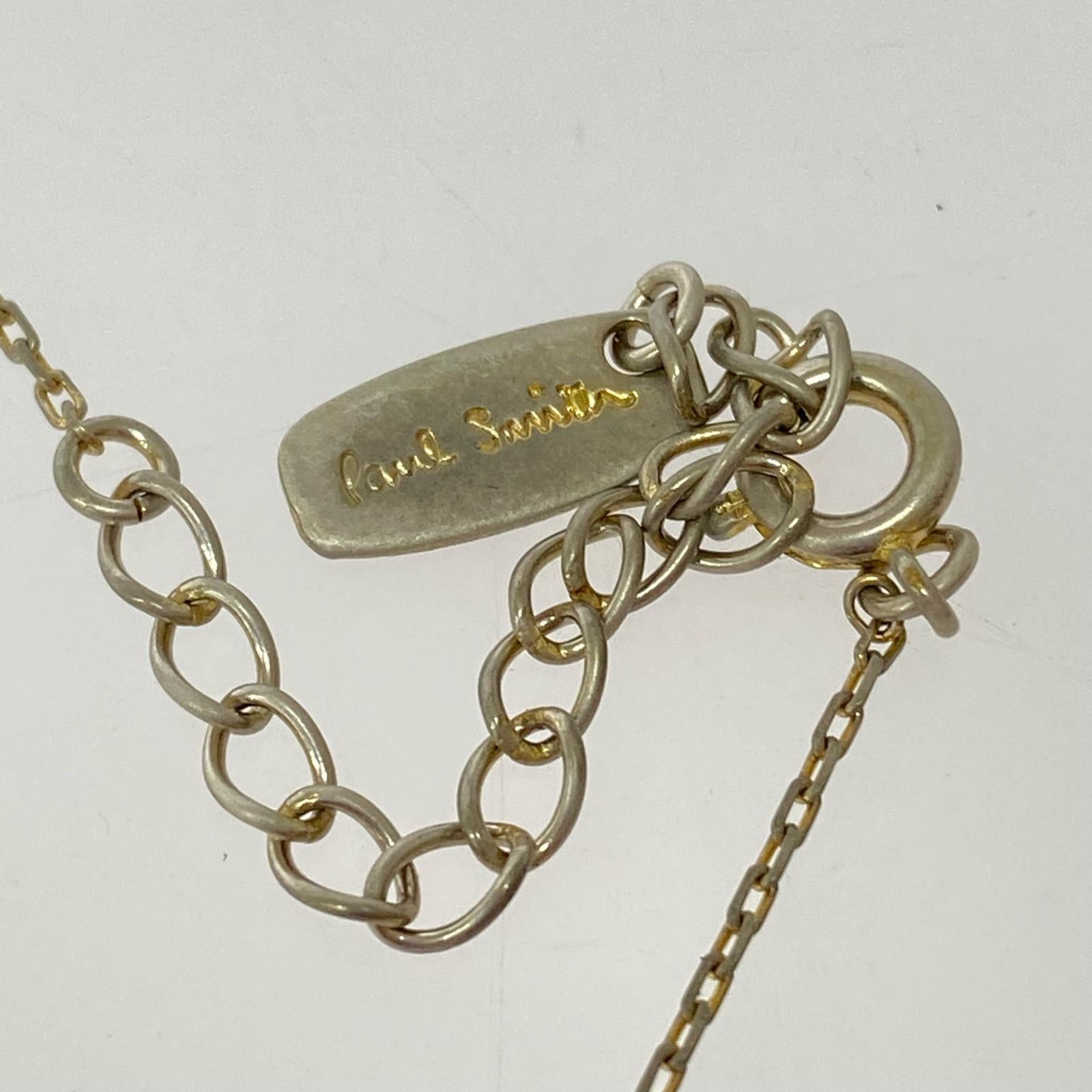 ネックレス ロゴ刻印 Double Ring シルバー