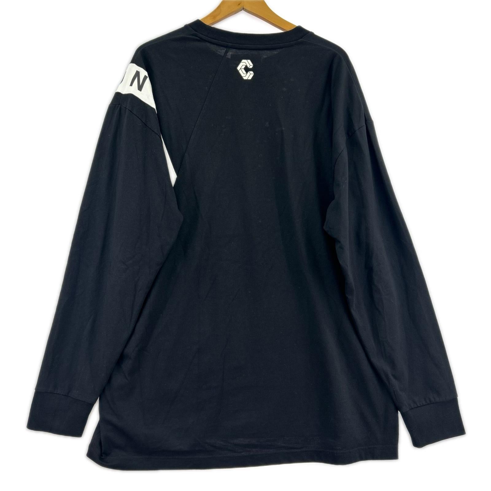 長袖Ｔシャツ CRONOS L/S ｶｯﾄｿｰ 黒 L ブラック