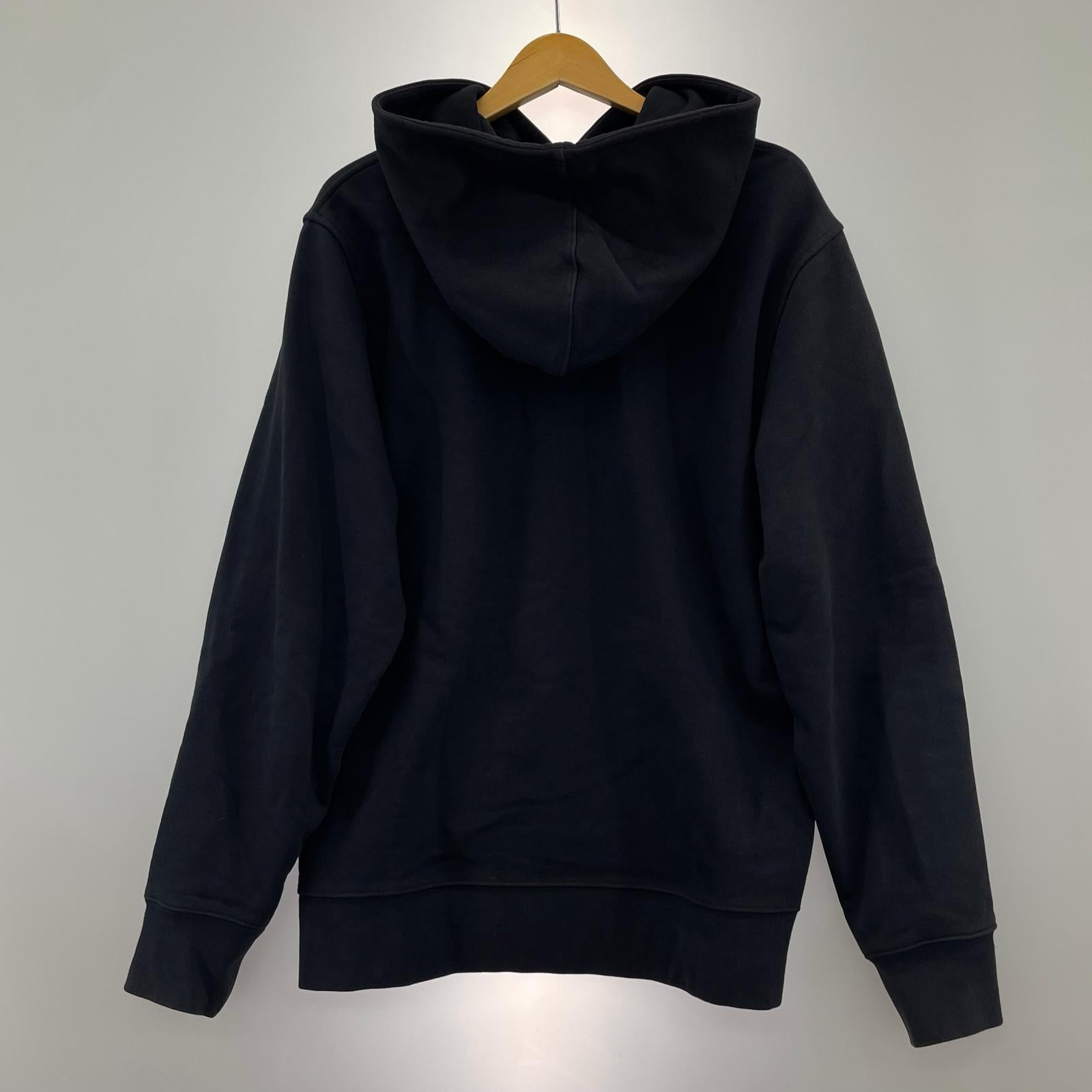パーカー GV6056 U SQ LBL GRPHC HOODIE (M) M ブラック