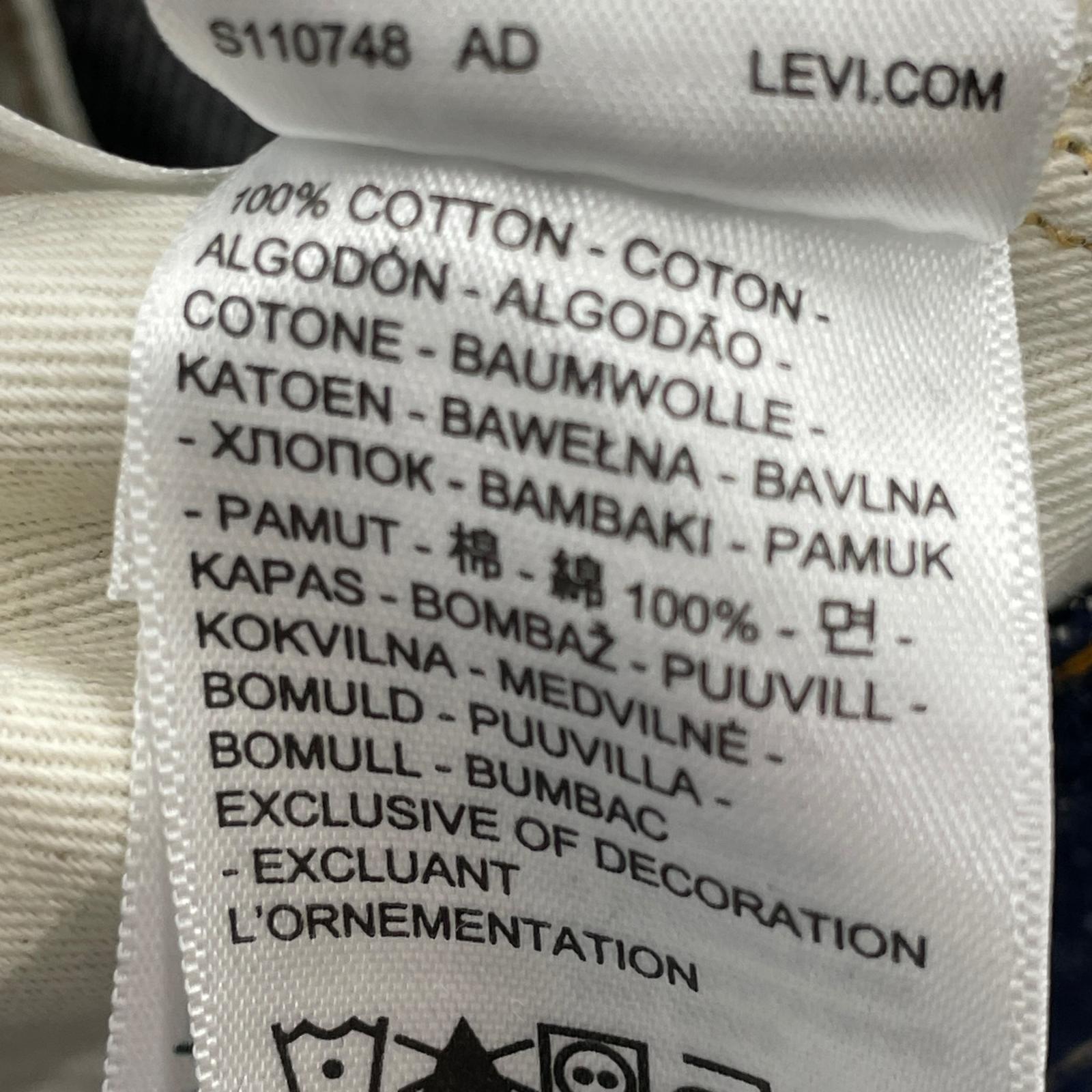 デニムパンツ Levi's LVC 1937モデル 501XX デニムパンツ W32L34 インディゴ 32