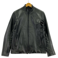 レザージャケット HORSE LEATHER RIDERS JACKET (42) 42 ブラック