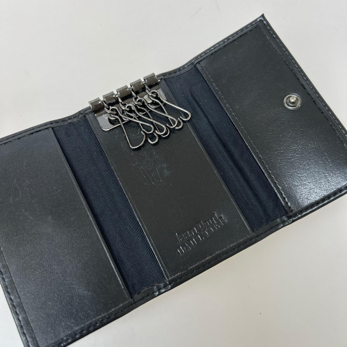 その他アクセサリー Jean Paul GAULTIER 4連キーケース ブラック