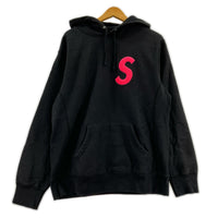 パーカー 20FW S LOGO HOODED SWEATSHIRT 黒 (M) M ブラック