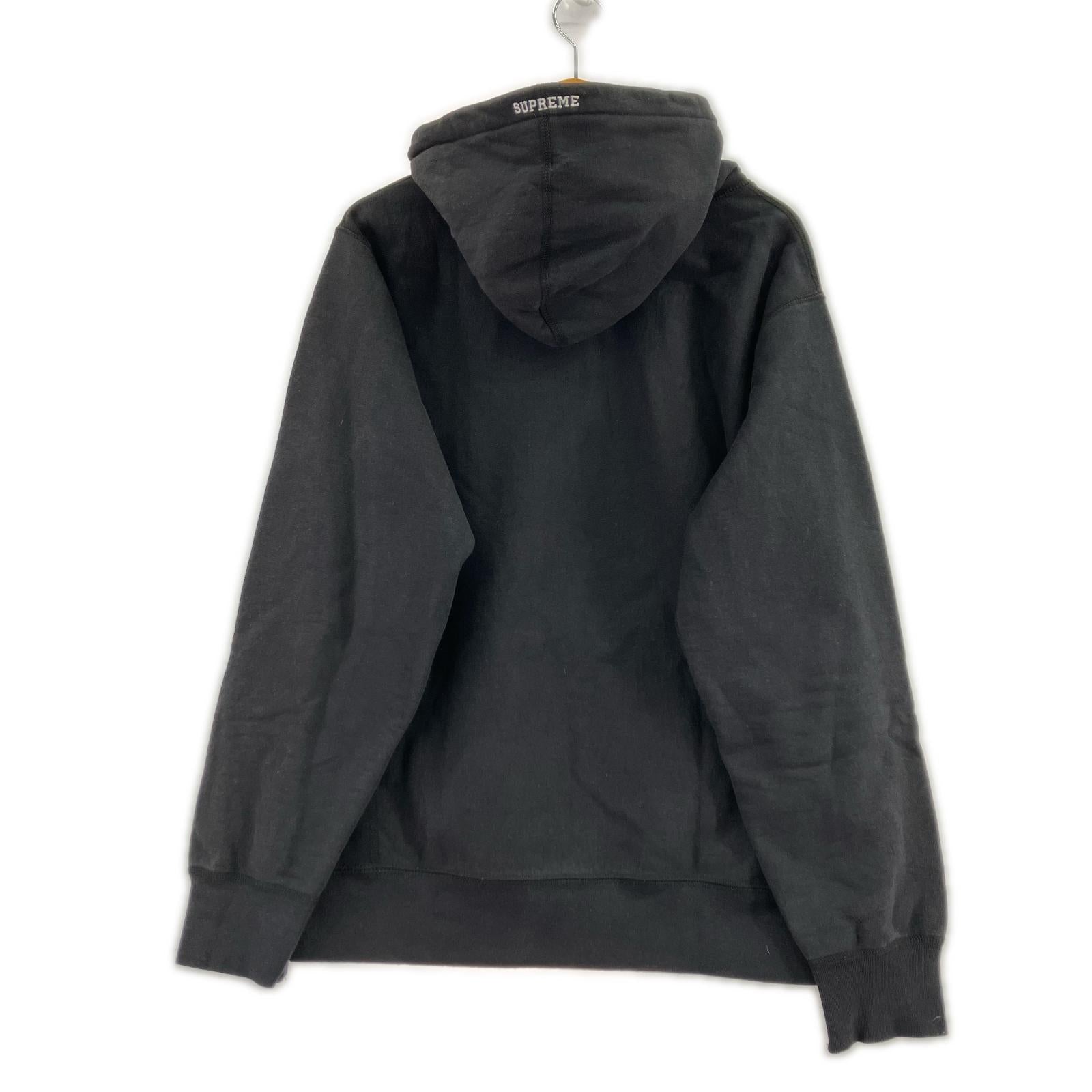 パーカー 20FW S LOGO HOODED SWEATSHIRT 黒 (M) M ブラック