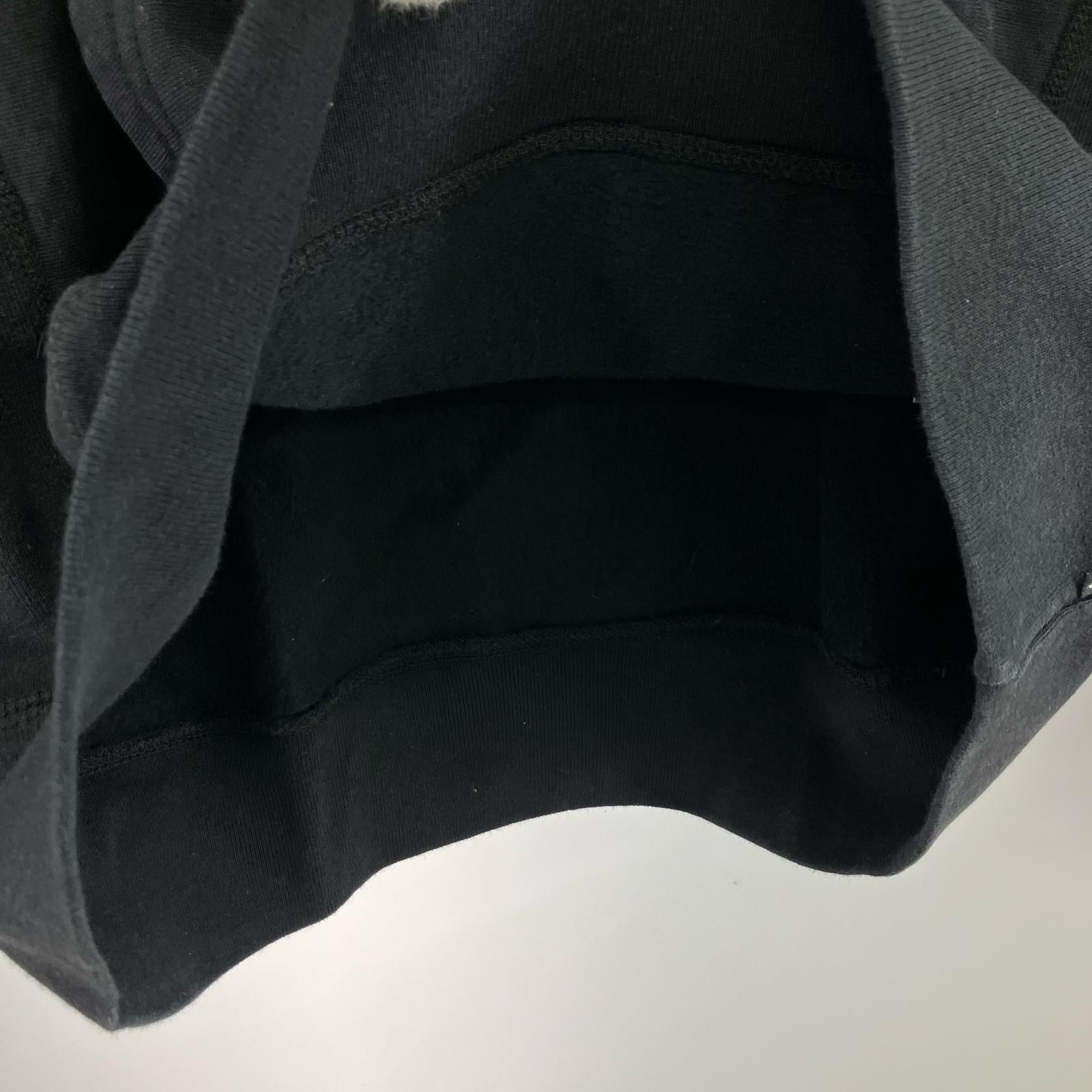 パーカー 20FW S LOGO HOODED SWEATSHIRT 黒 (M) M ブラック