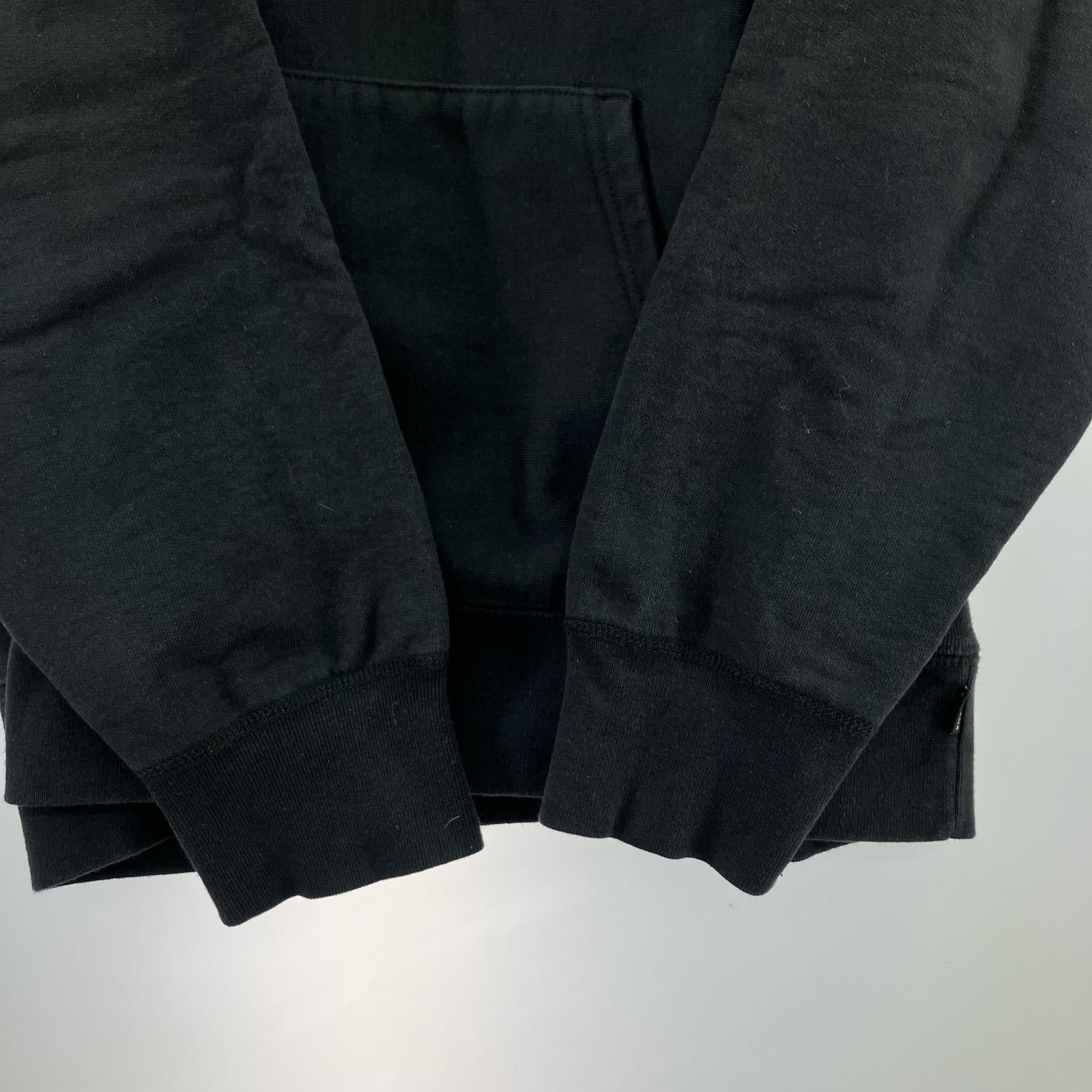 パーカー 20FW S LOGO HOODED SWEATSHIRT 黒 (M) M ブラック