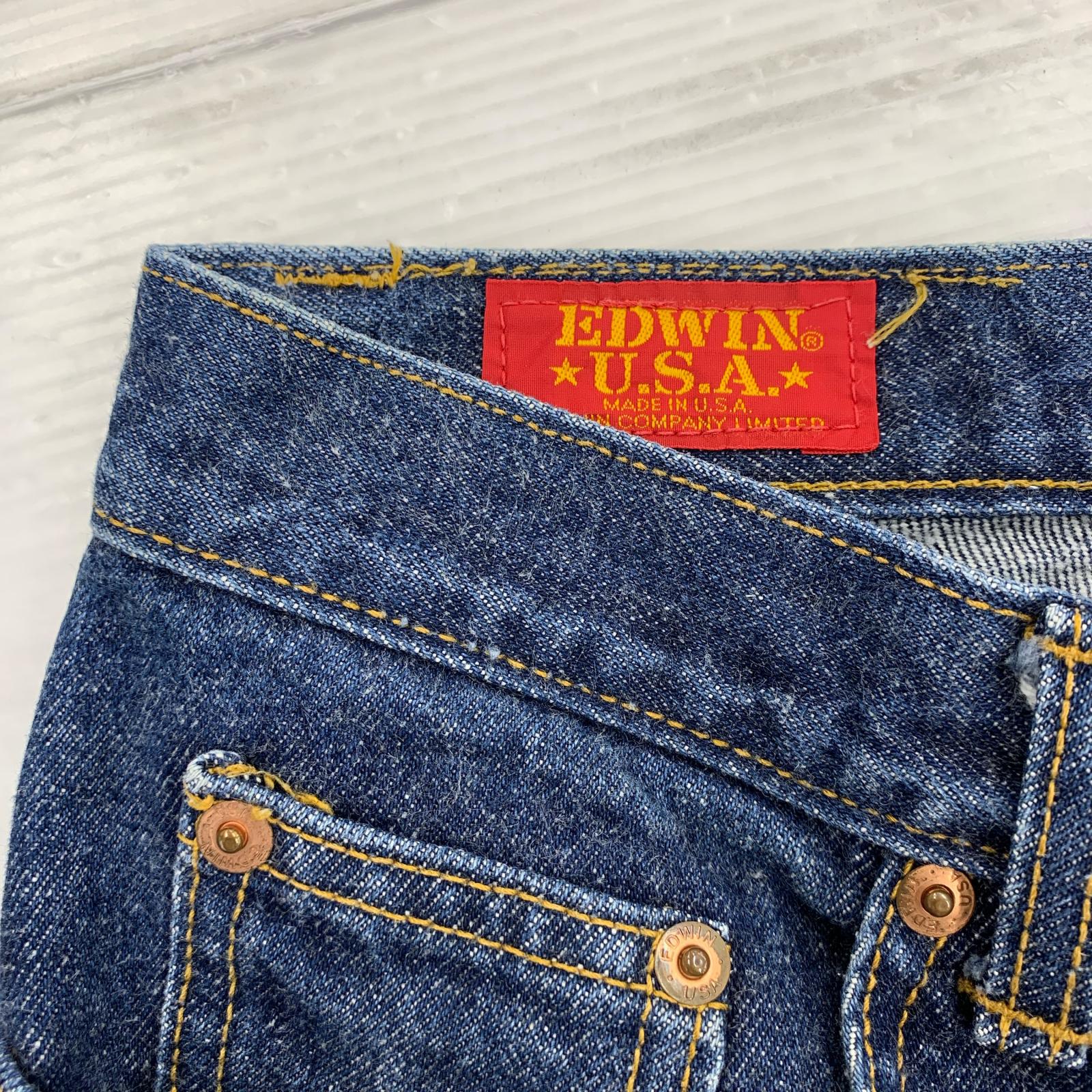 デニムパンツ US CLASSIC USA製 デニムパンツ W29 29 ネイビー
